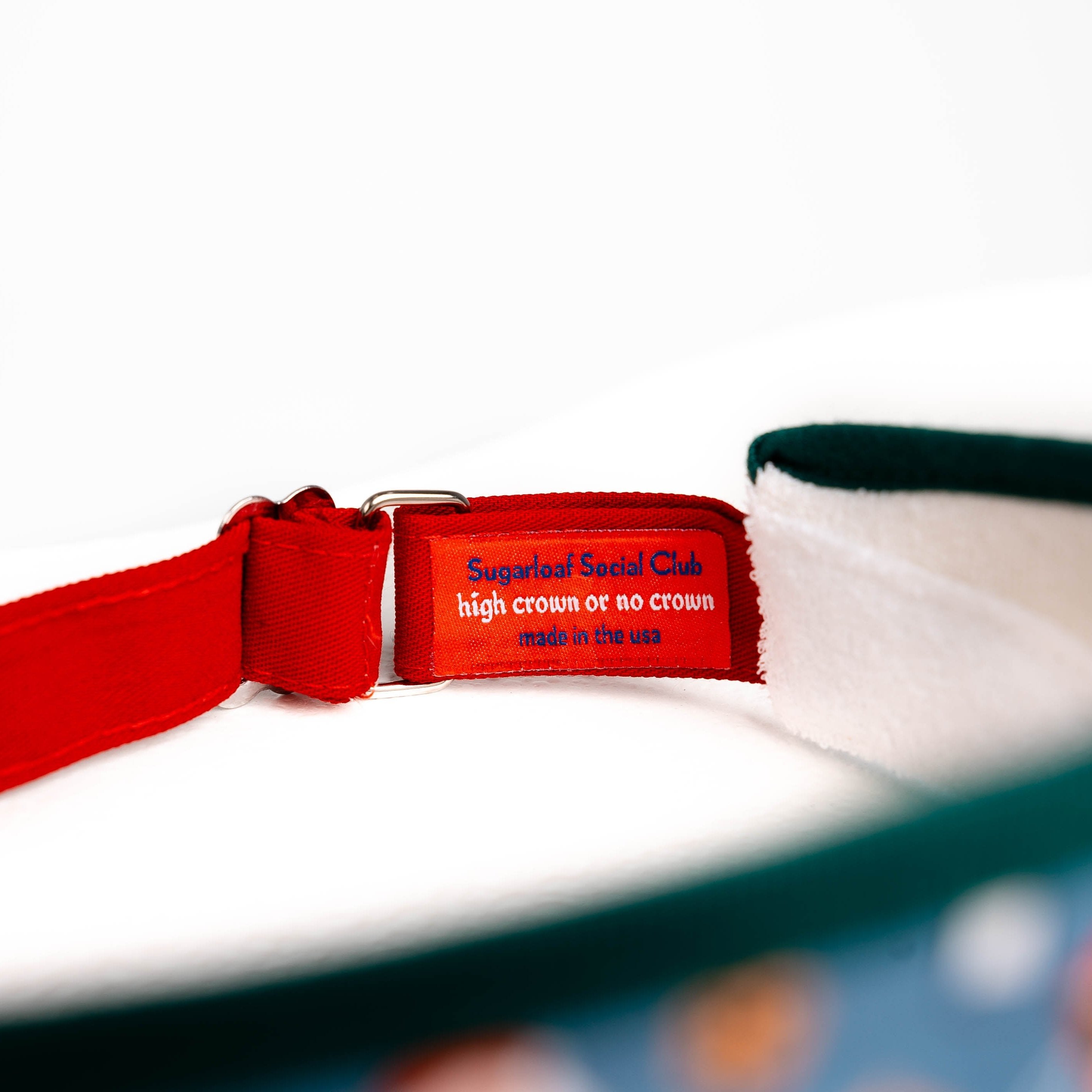 Holiday High Crown Visor