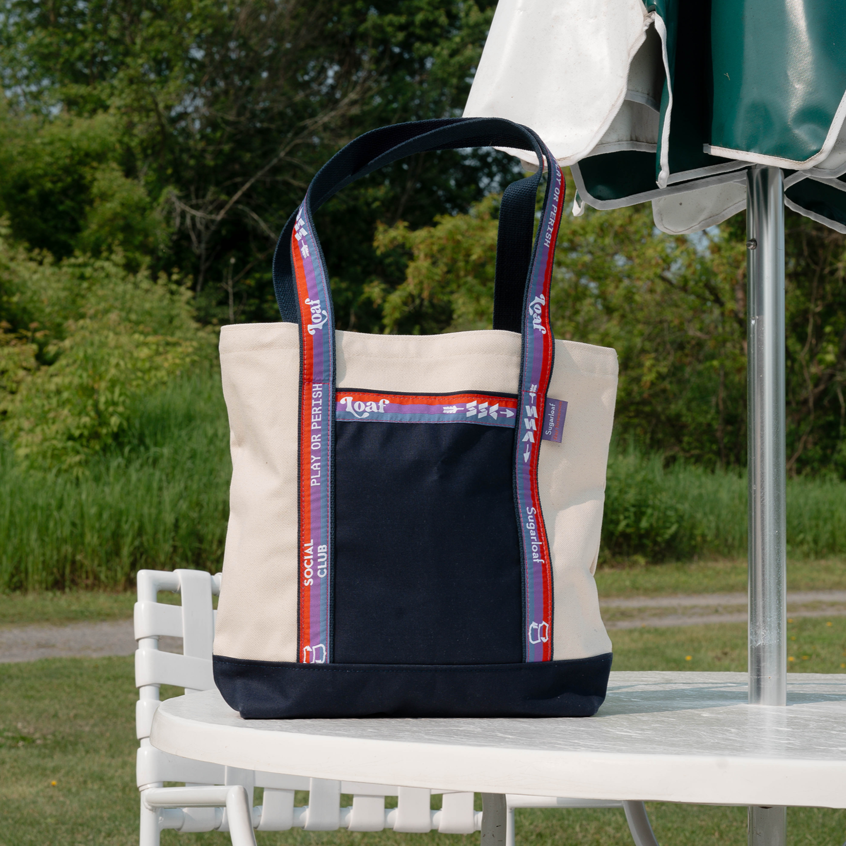 SSC Tri-Stripe Medium Tote