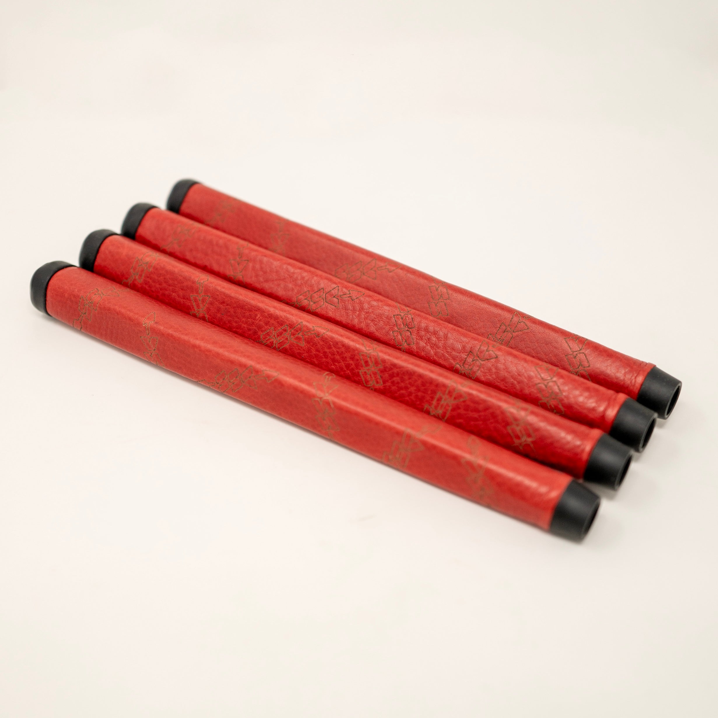 Red SSC Arrow Leather Putter Grip