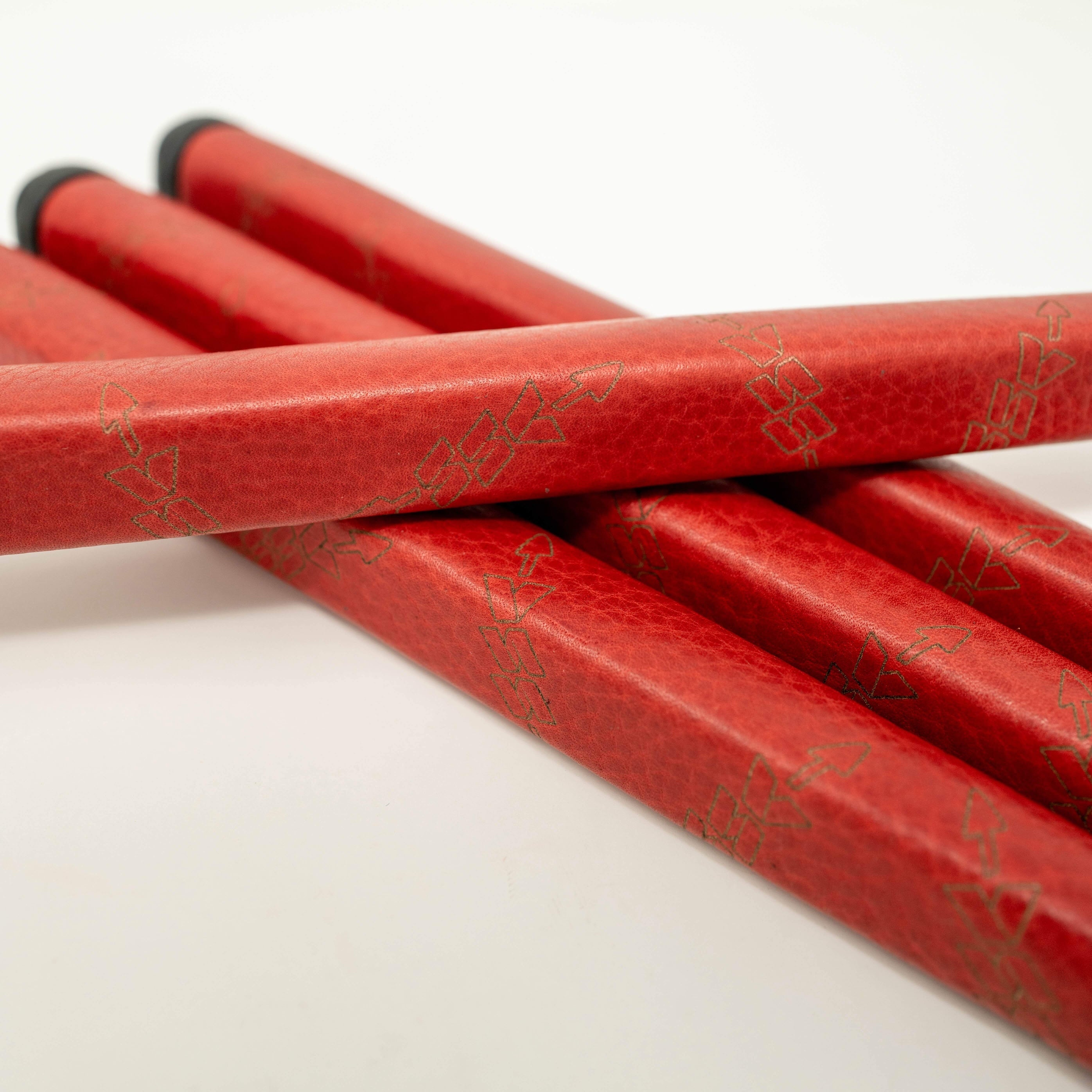 Red SSC Arrow Leather Putter Grip