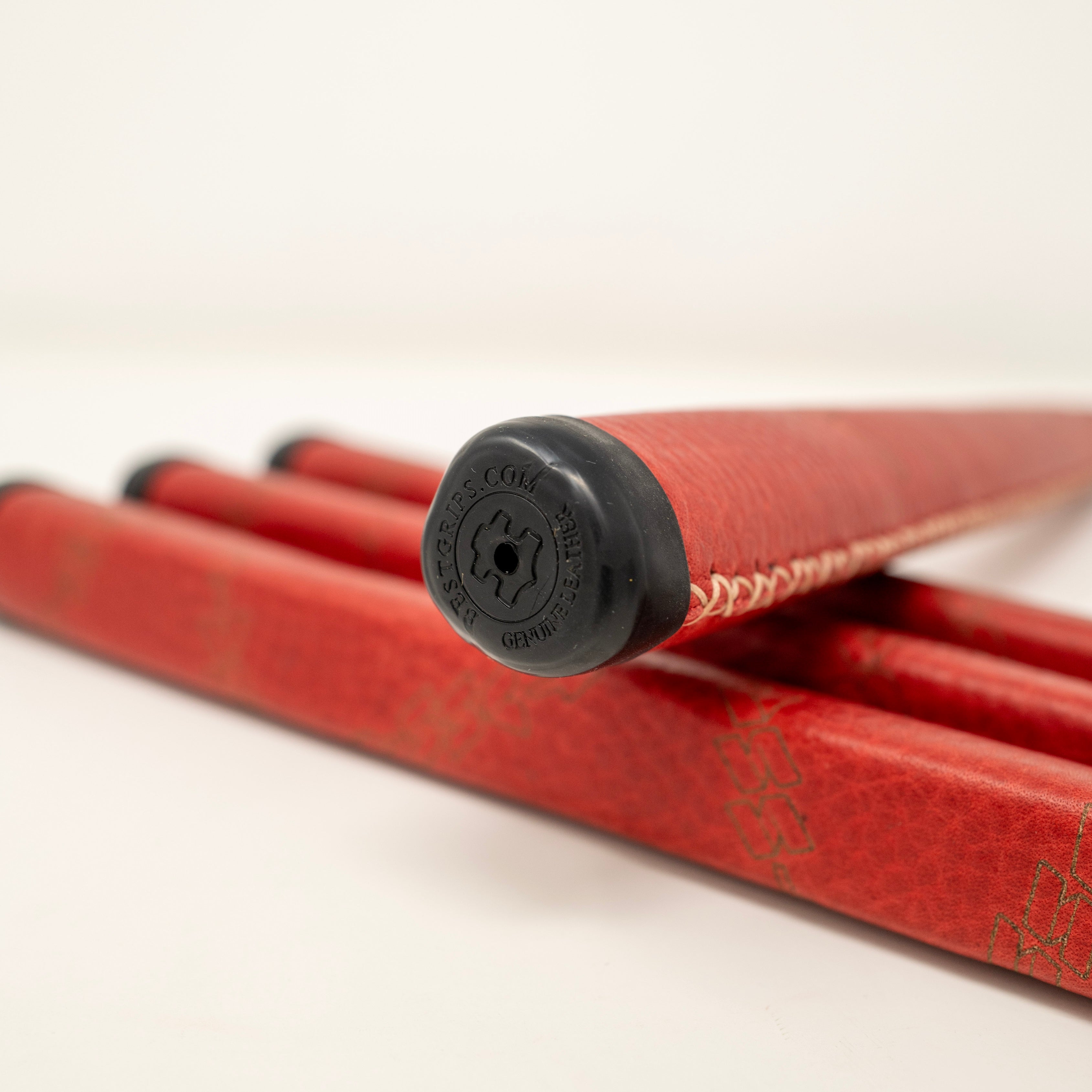 Red SSC Arrow Leather Putter Grip