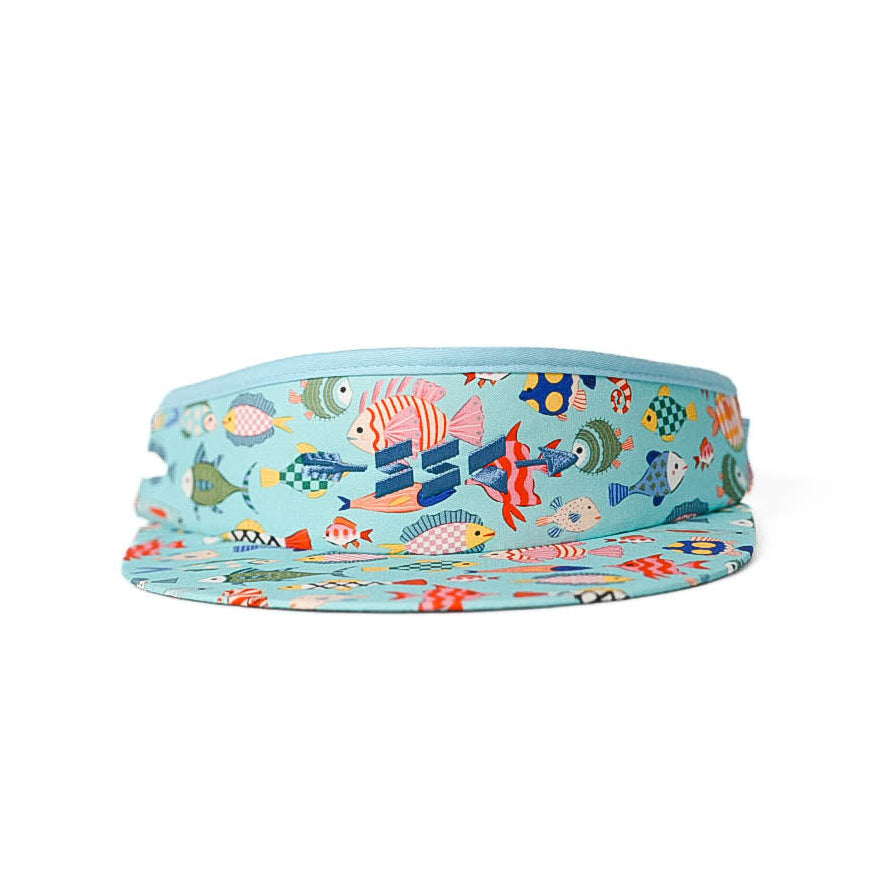 Ocean Fish High Crown Visor