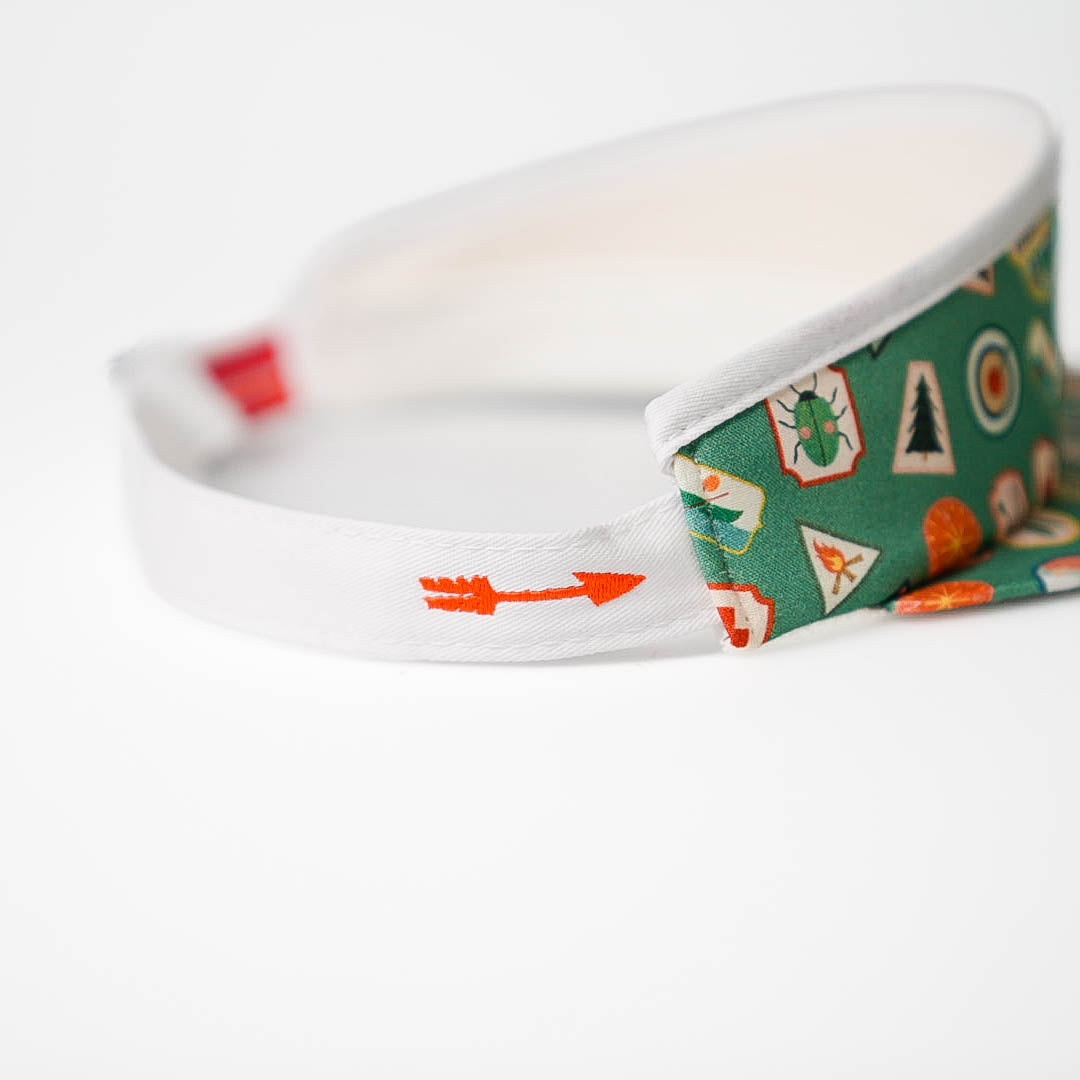 Scout Badge High Crown Visor