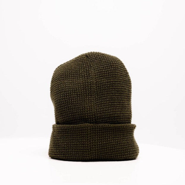 Arrow Waffle Knit Acrylic Beanie