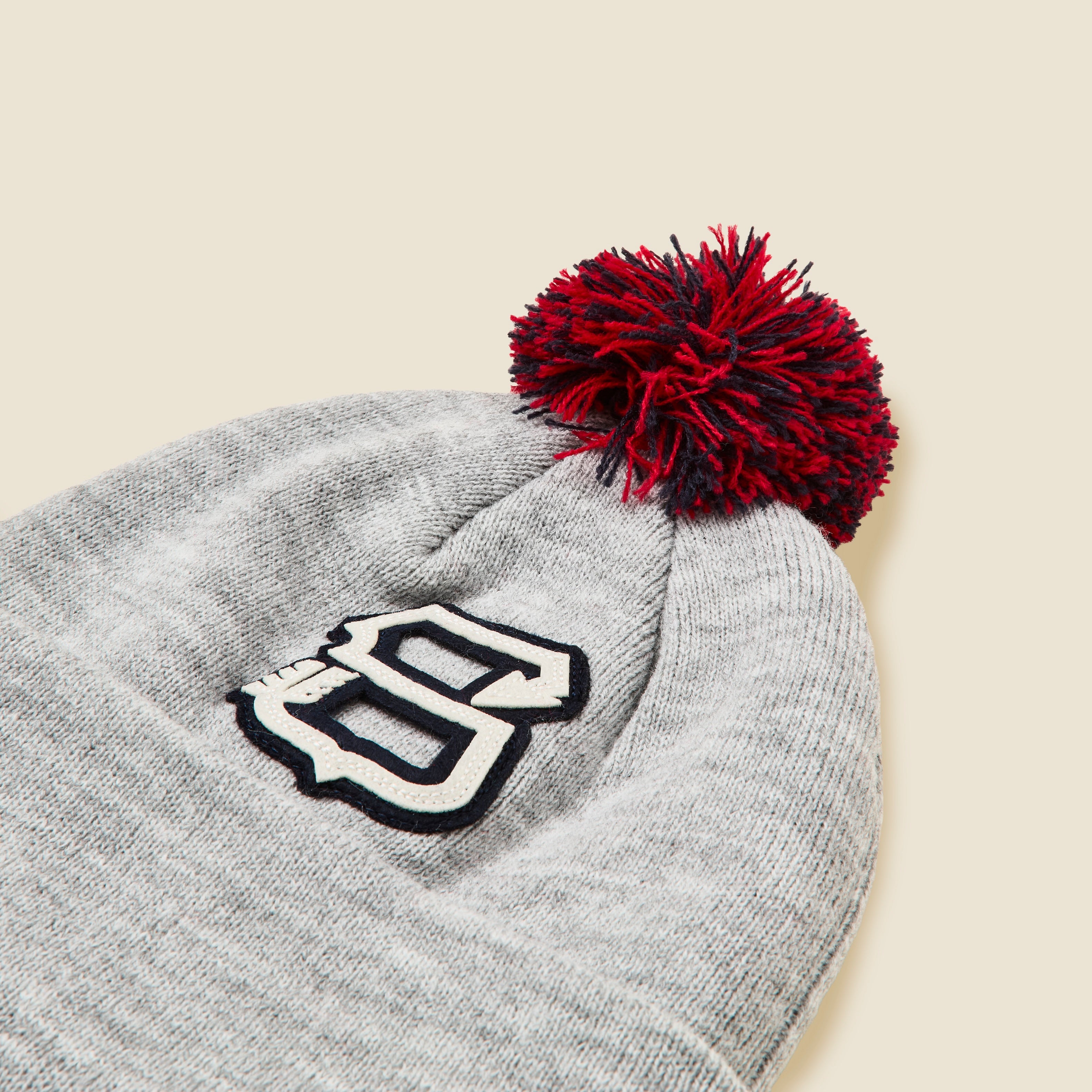 Big S Pom Beanie