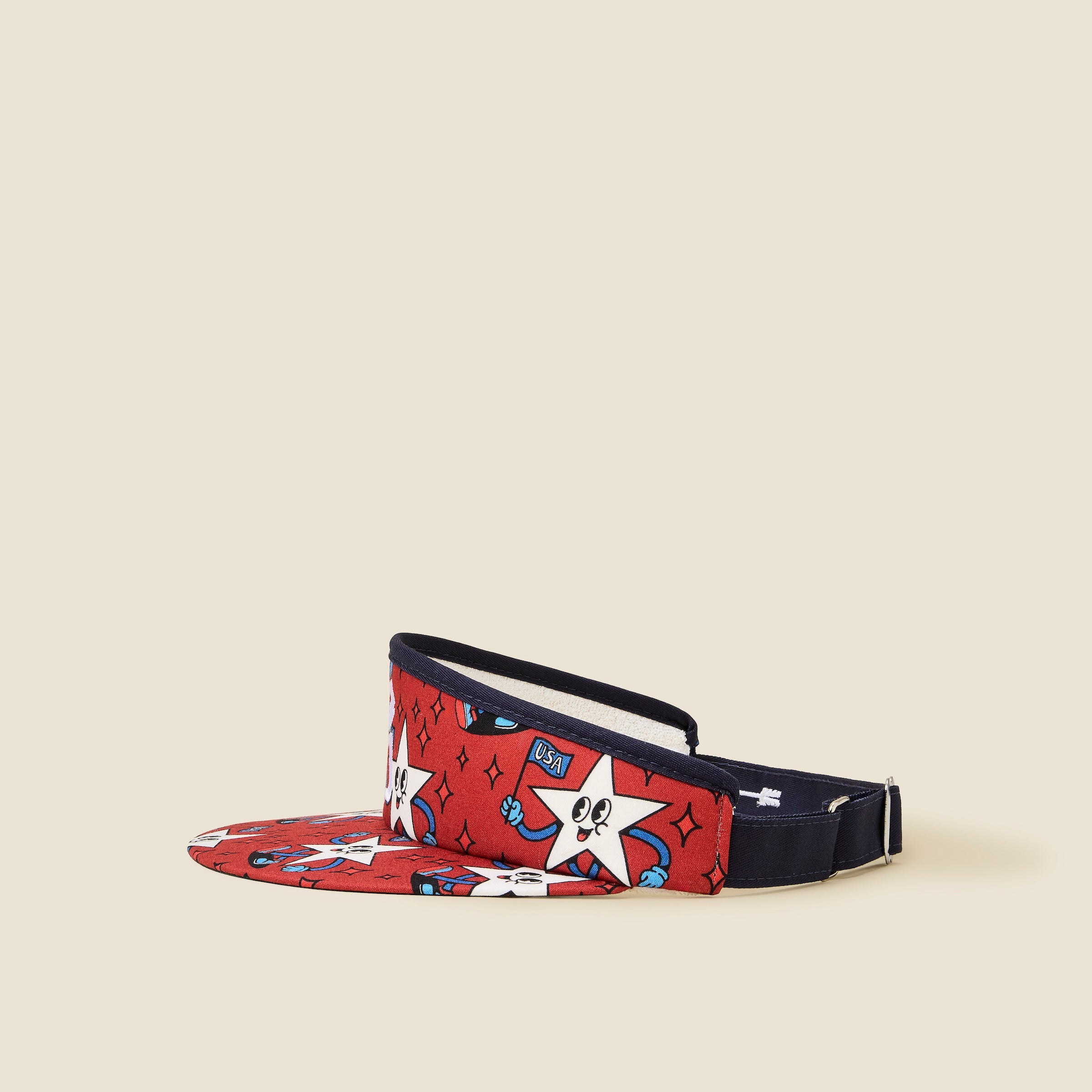 USA Stars High Crown Visor