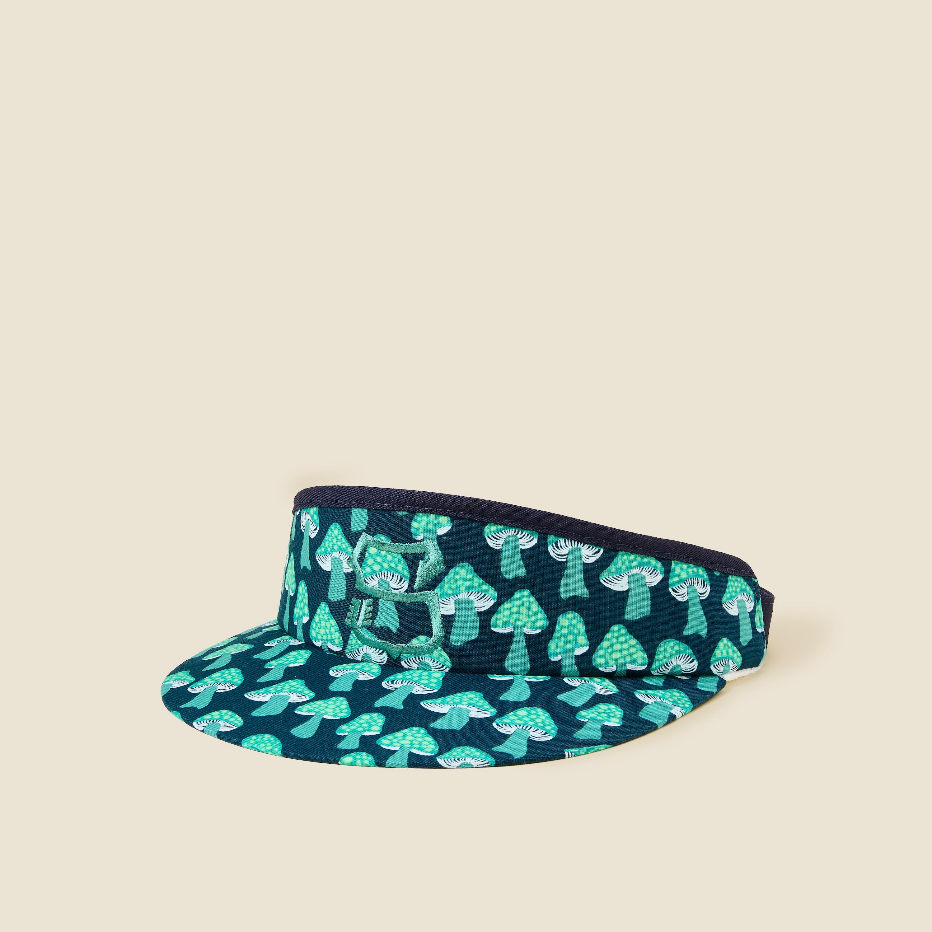Mushroom Print Visor