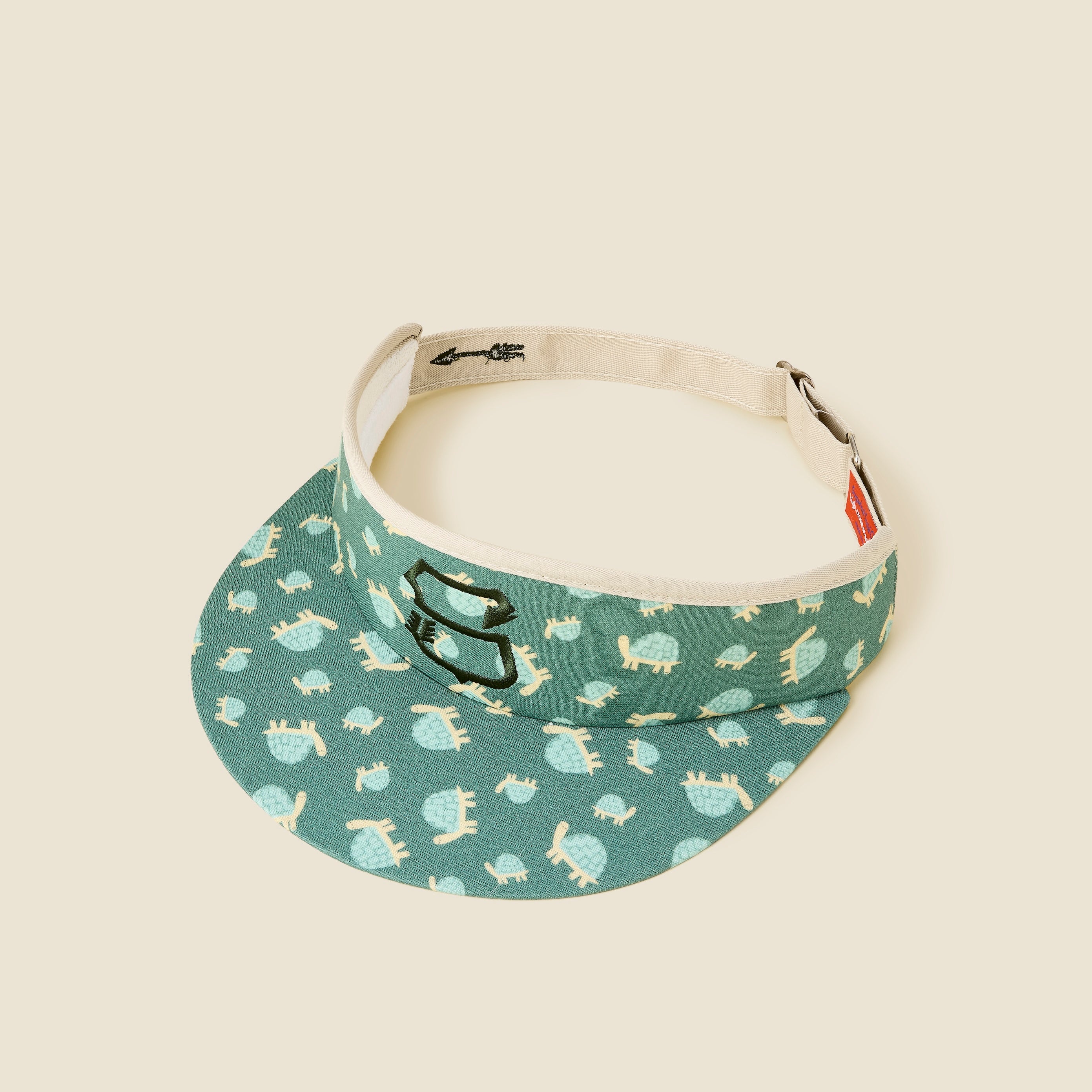 Turtle Print Visor