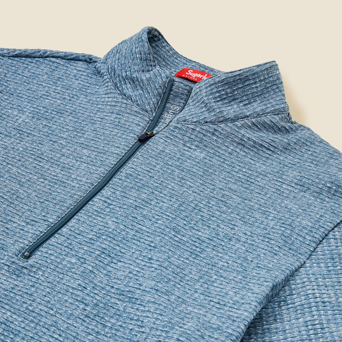 Grid Quarter-Zip