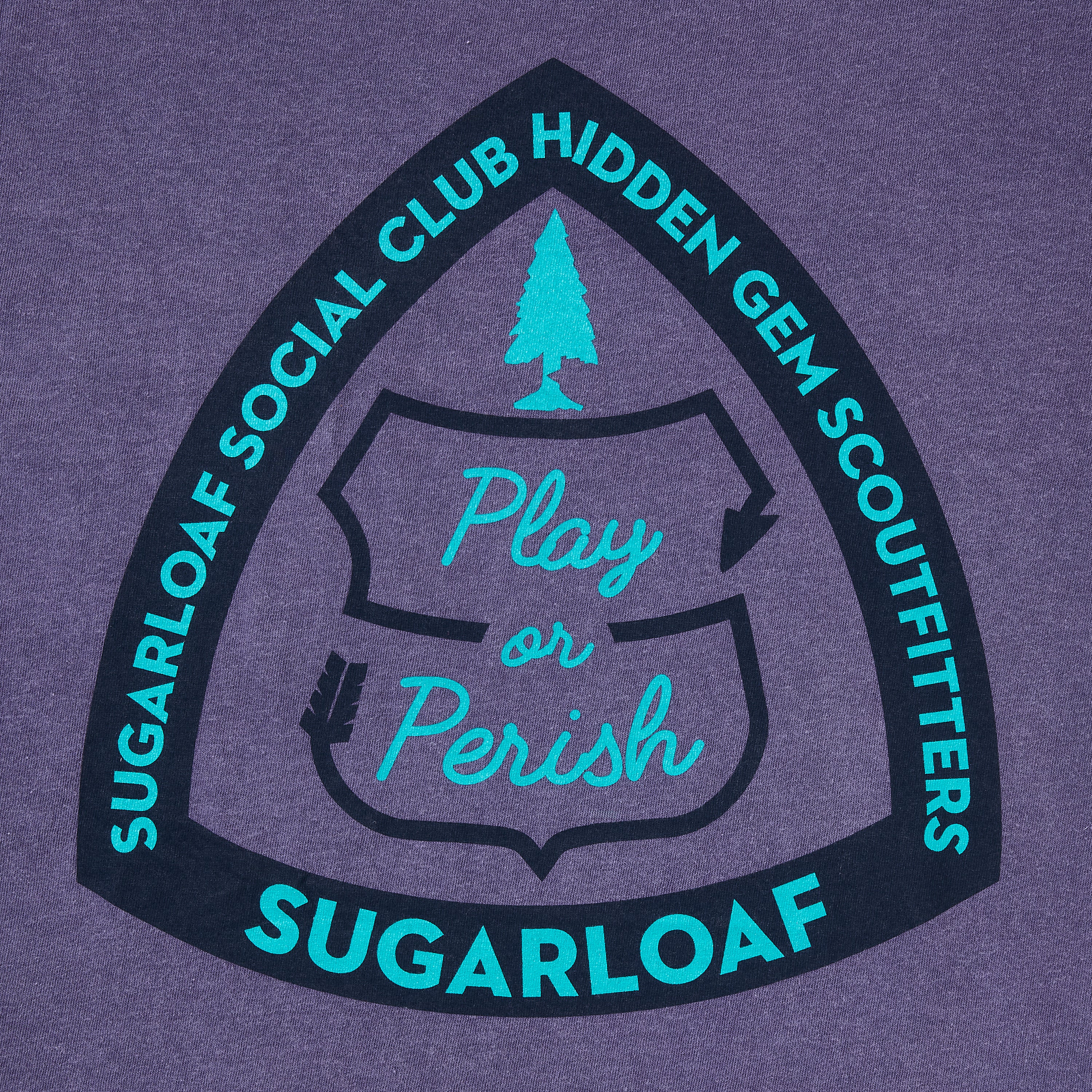 Play Or Perish Badge T-Shirt