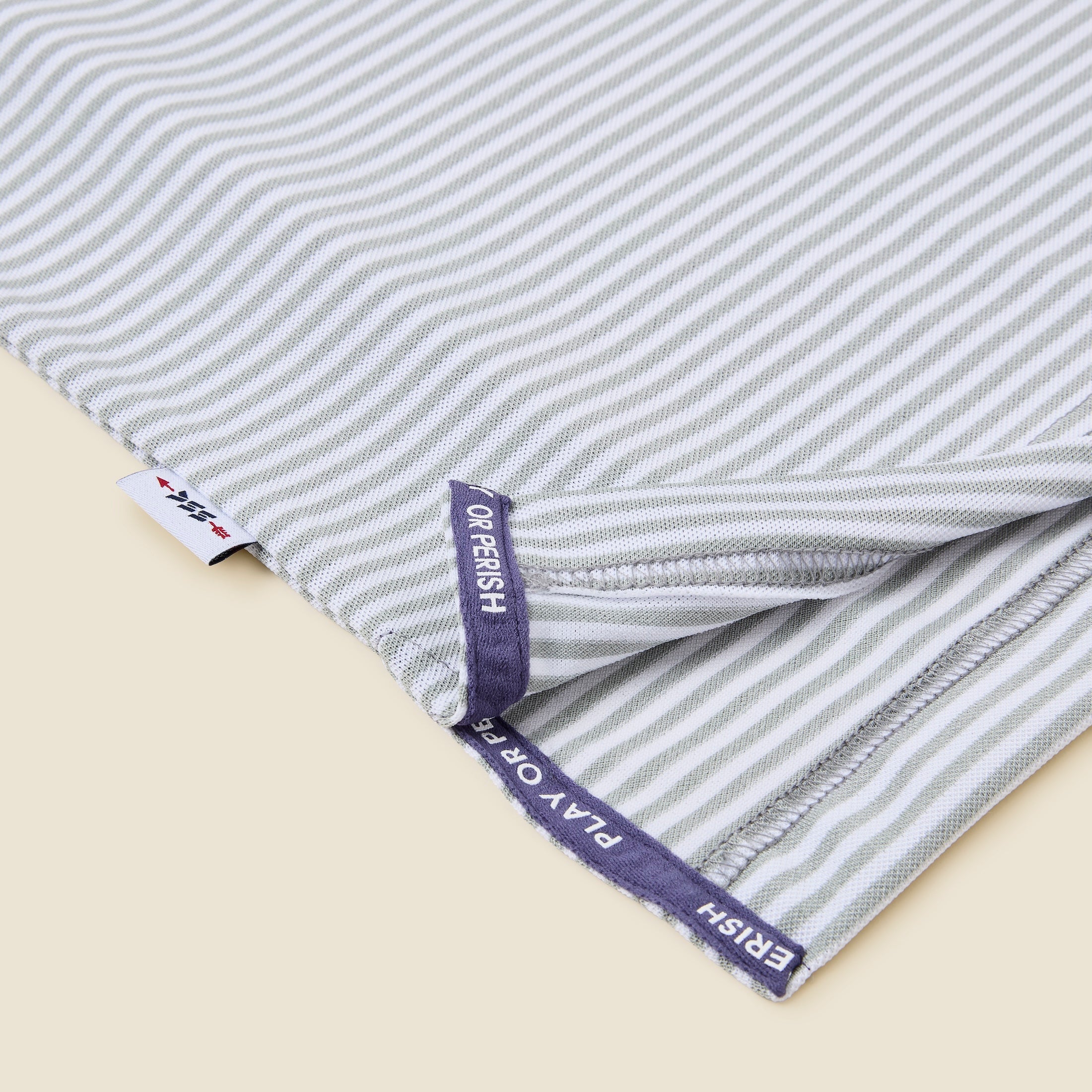 The Mini Stripe LS Polo