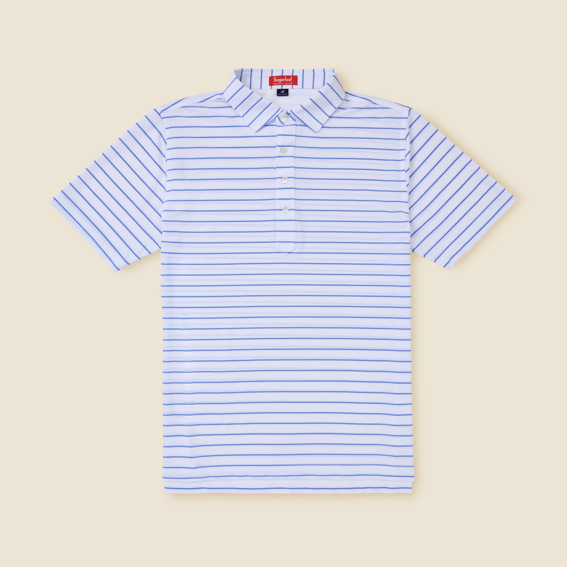 The Club Stripe Polo