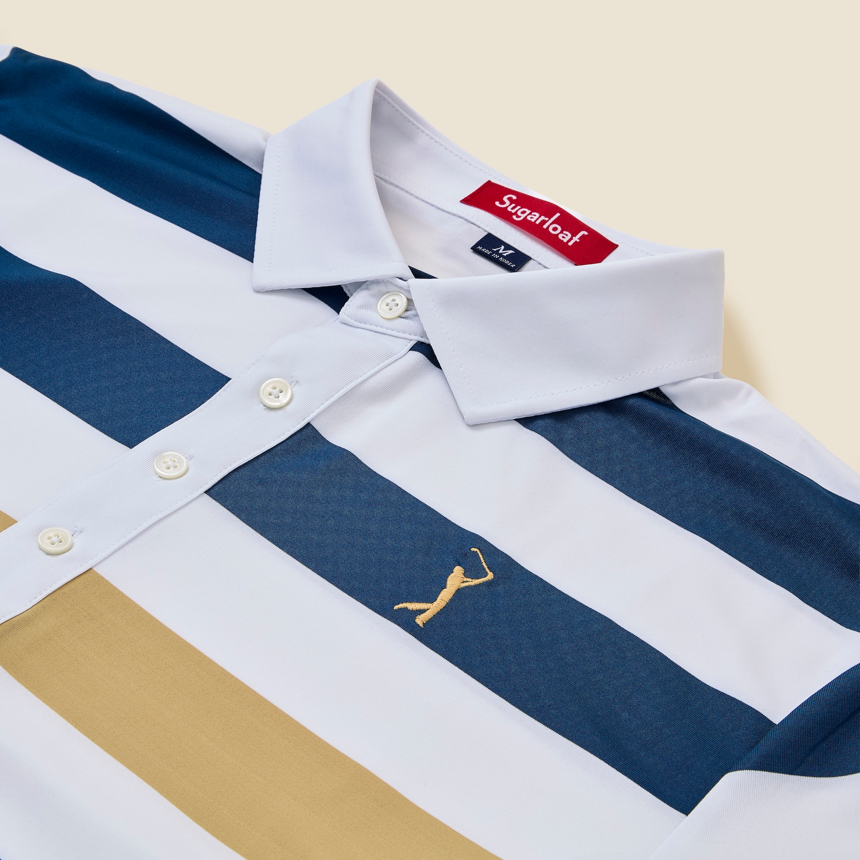 THE PLAYERS x SSC "Major" Stripe Sport Polo