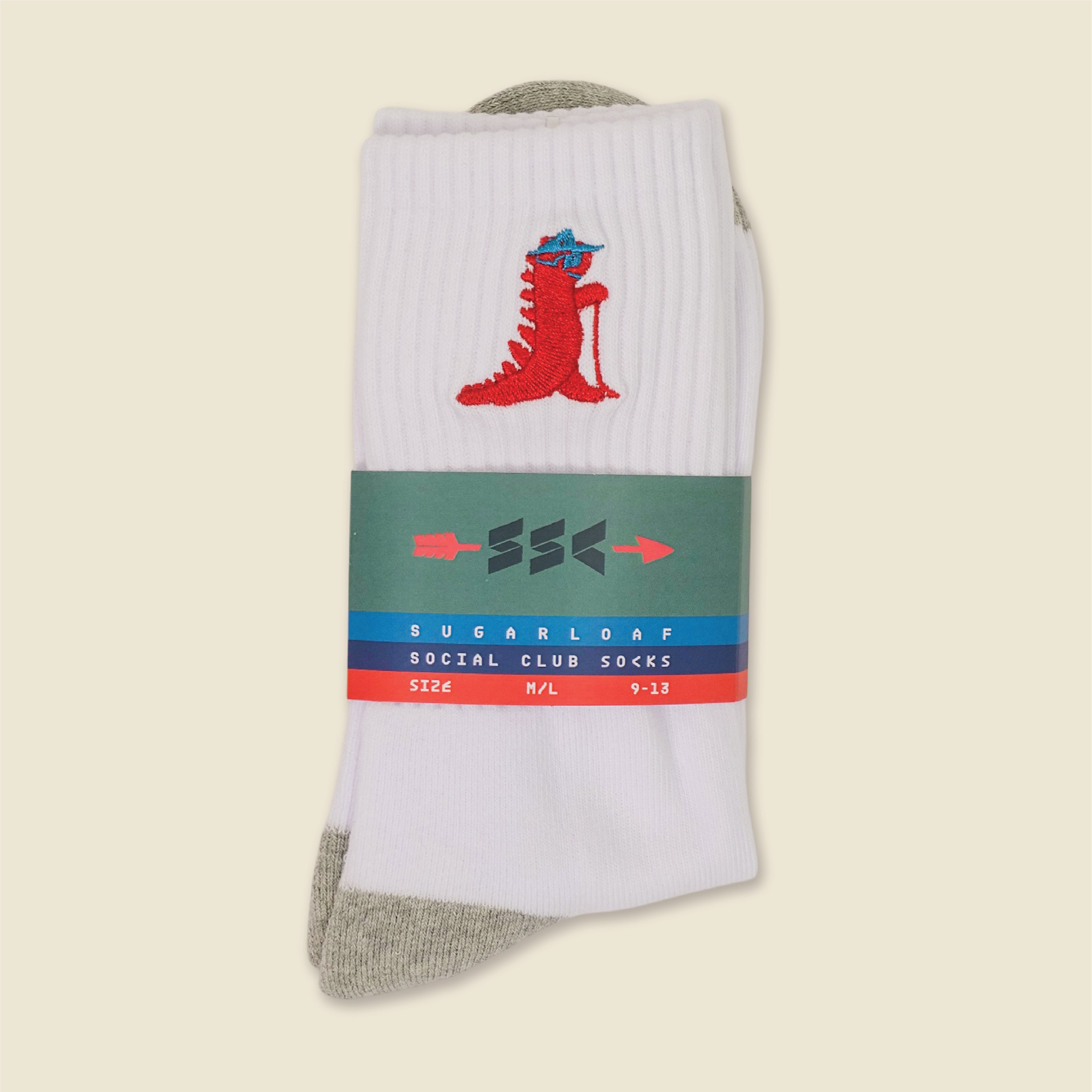 Tourasaurus Crew Socks
