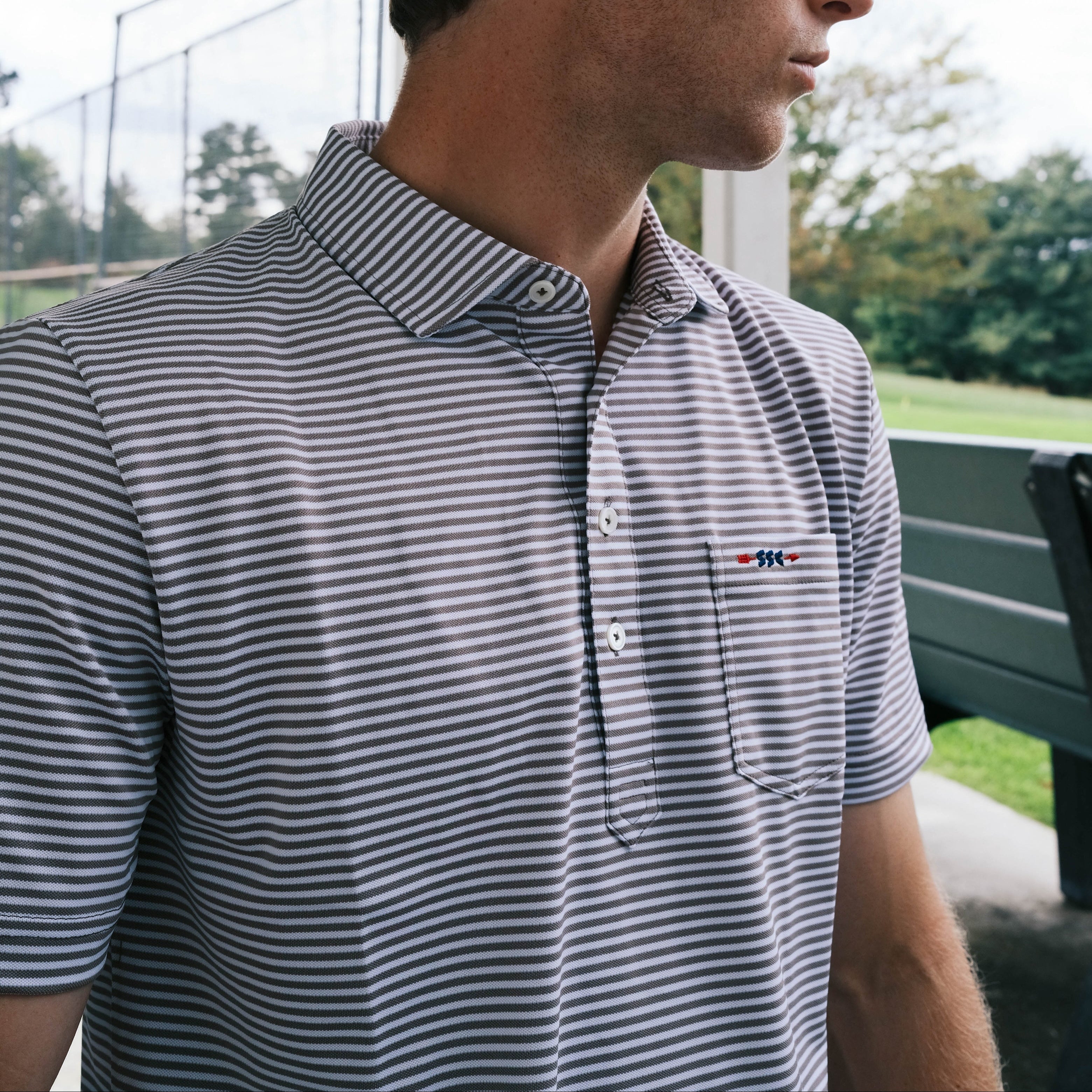 The Pique Pocket Polo