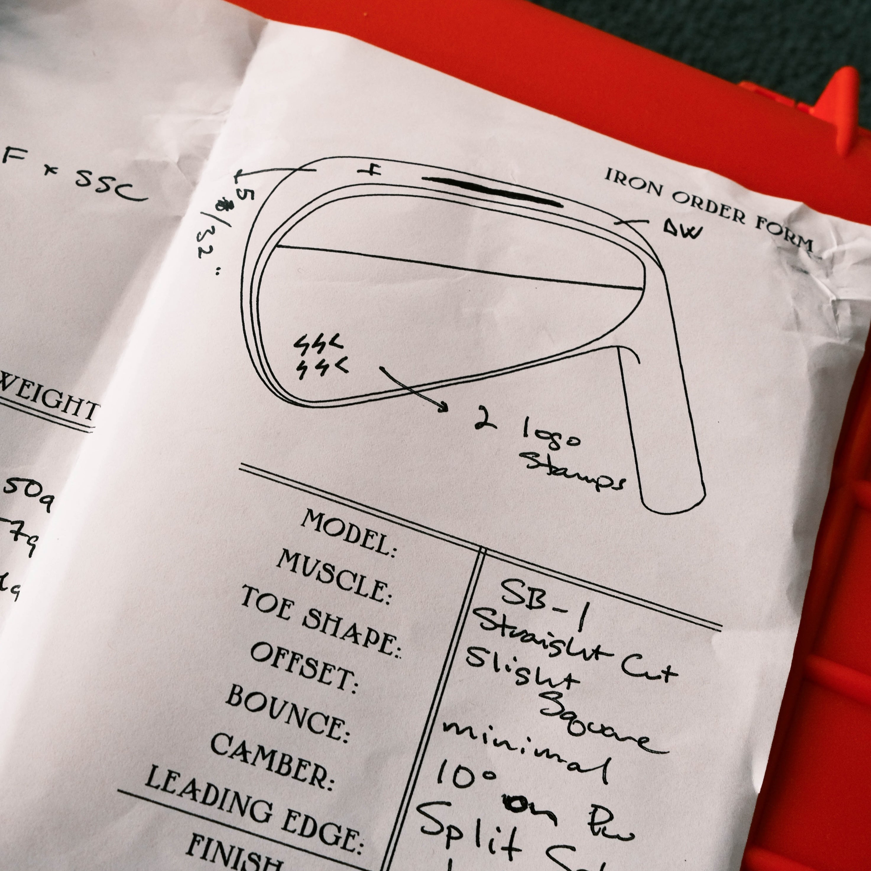 SSC + BB&F "Don White" Irons (4-P) - Set #B010