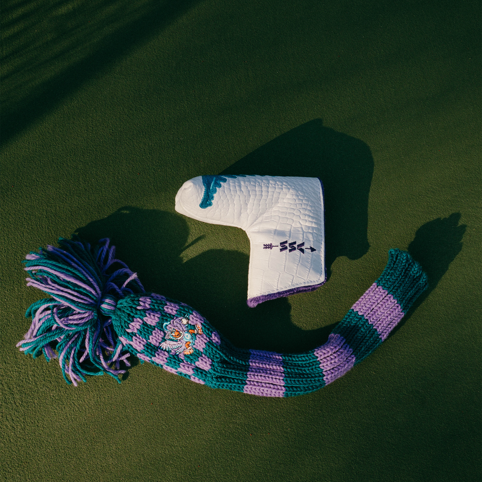 Queen City Quail Knit Fairway Wood Headcover