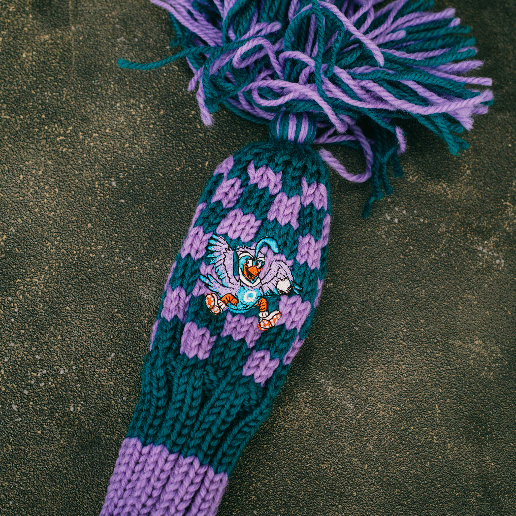 Queen City Quail Knit Fairway Wood Headcover