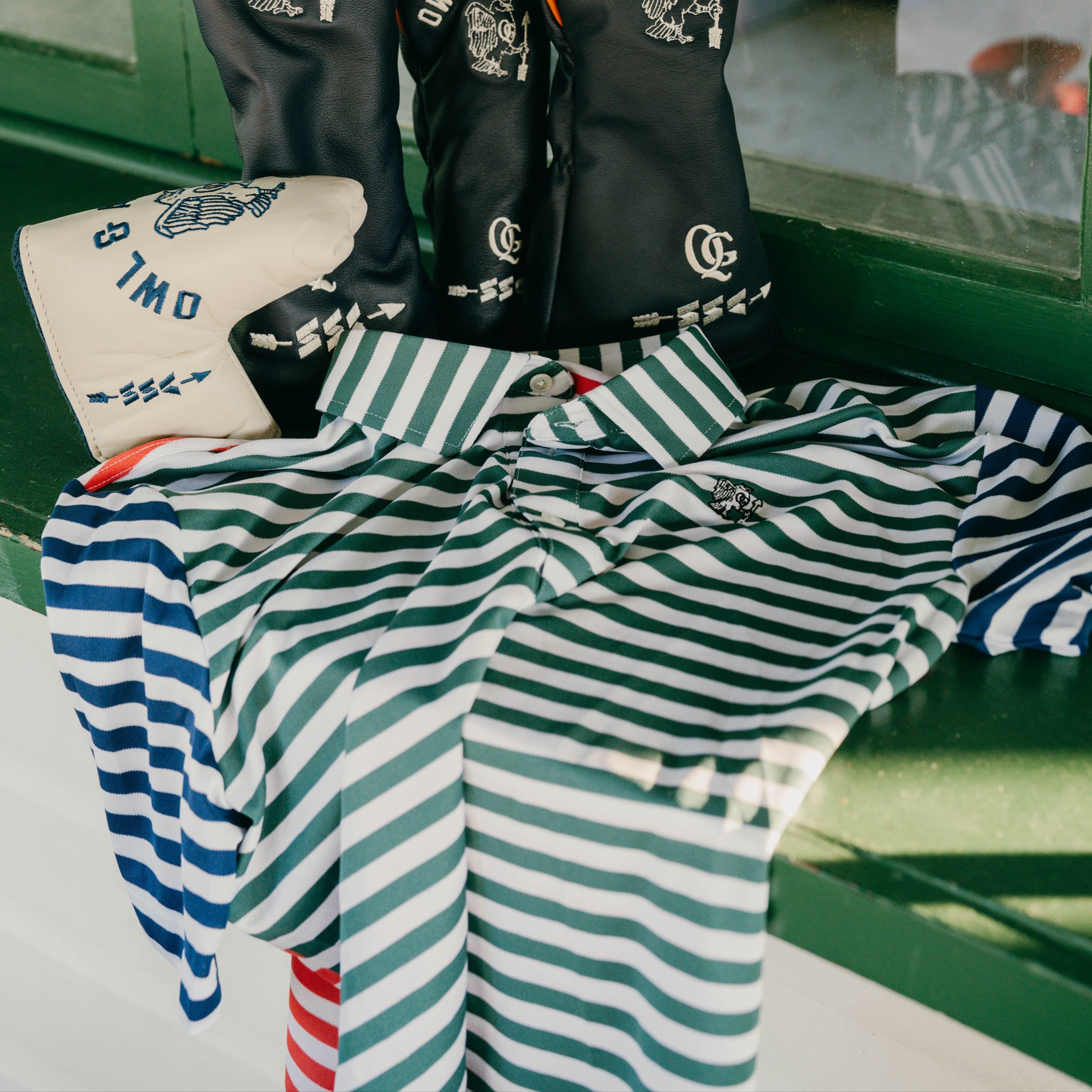 Quiet Golf x SSC Patio Polo