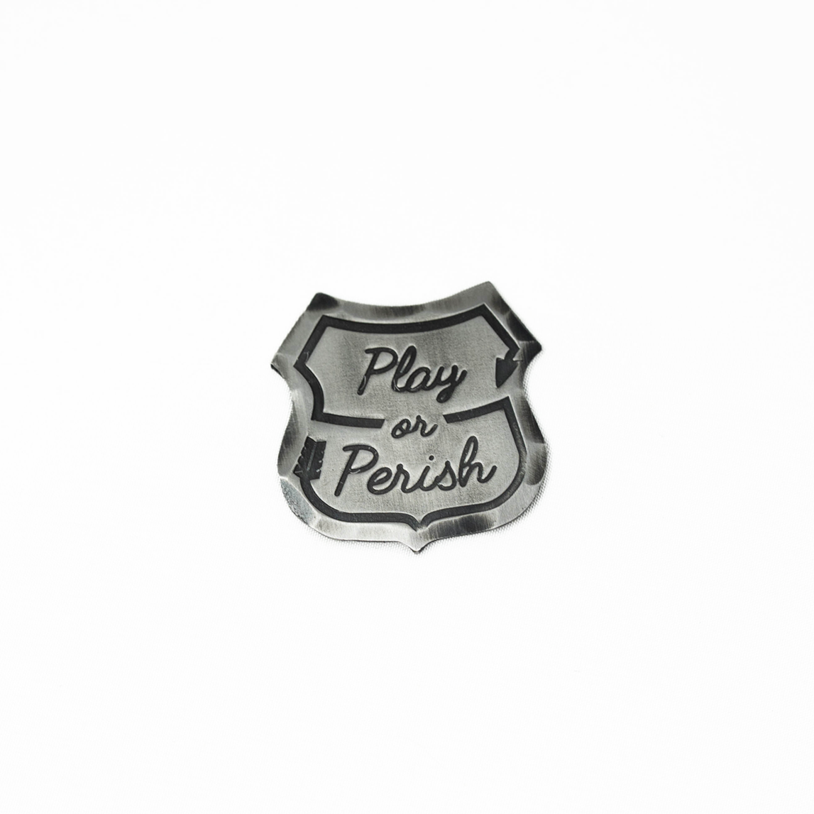 Play or Perish Ball Mark