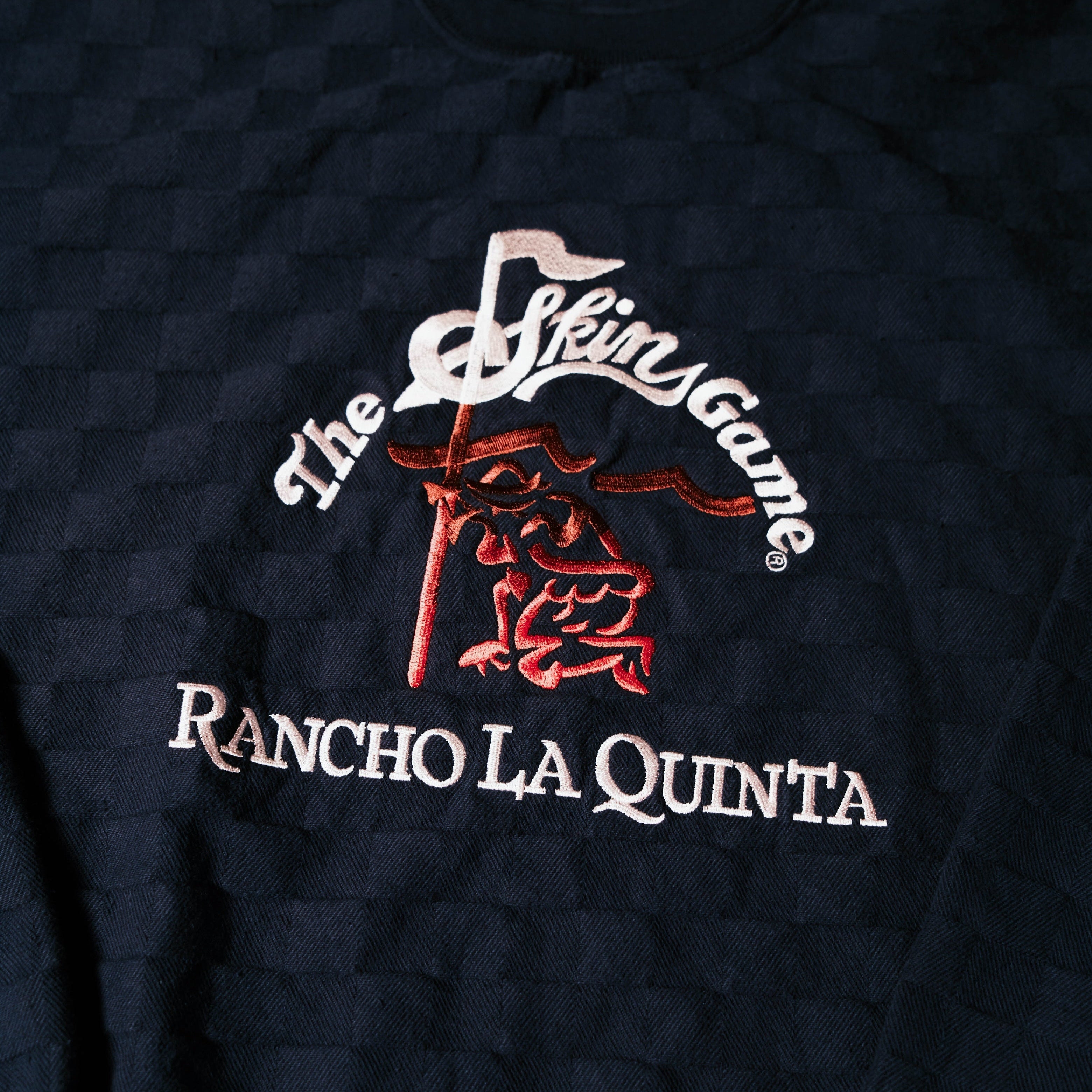 Skins Game Checkered Crewneck