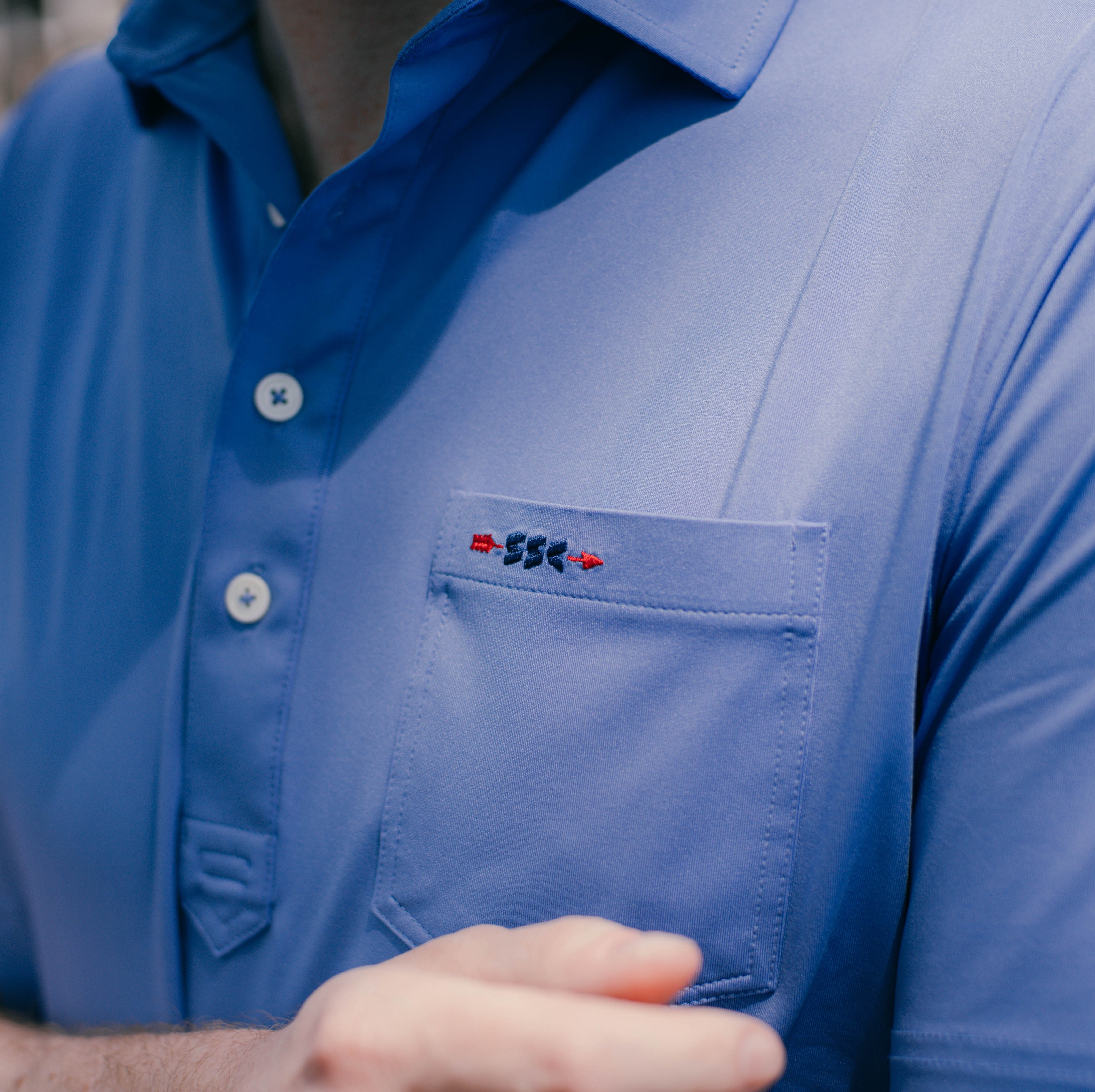 The Solid Sport Pocket Polo