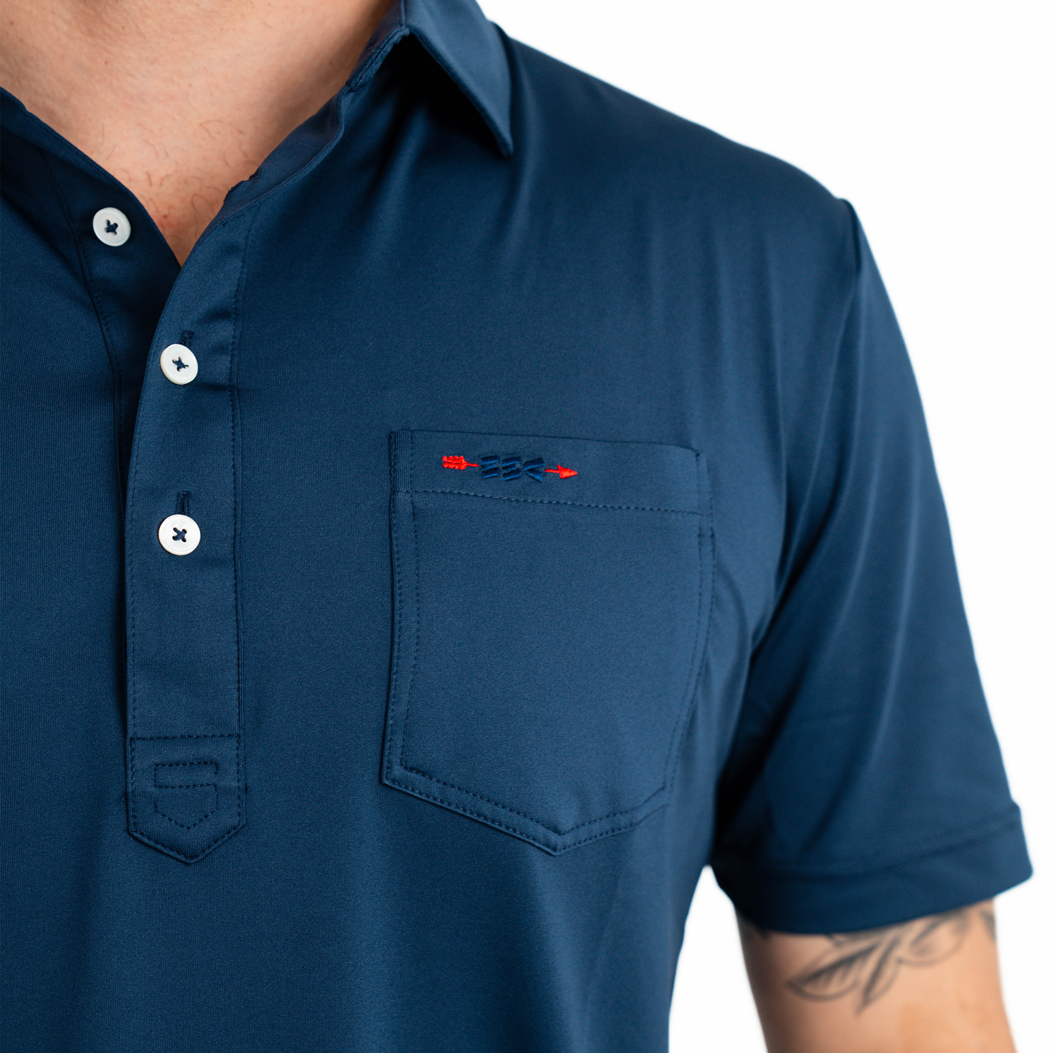 The Solid Sport Pocket Polo