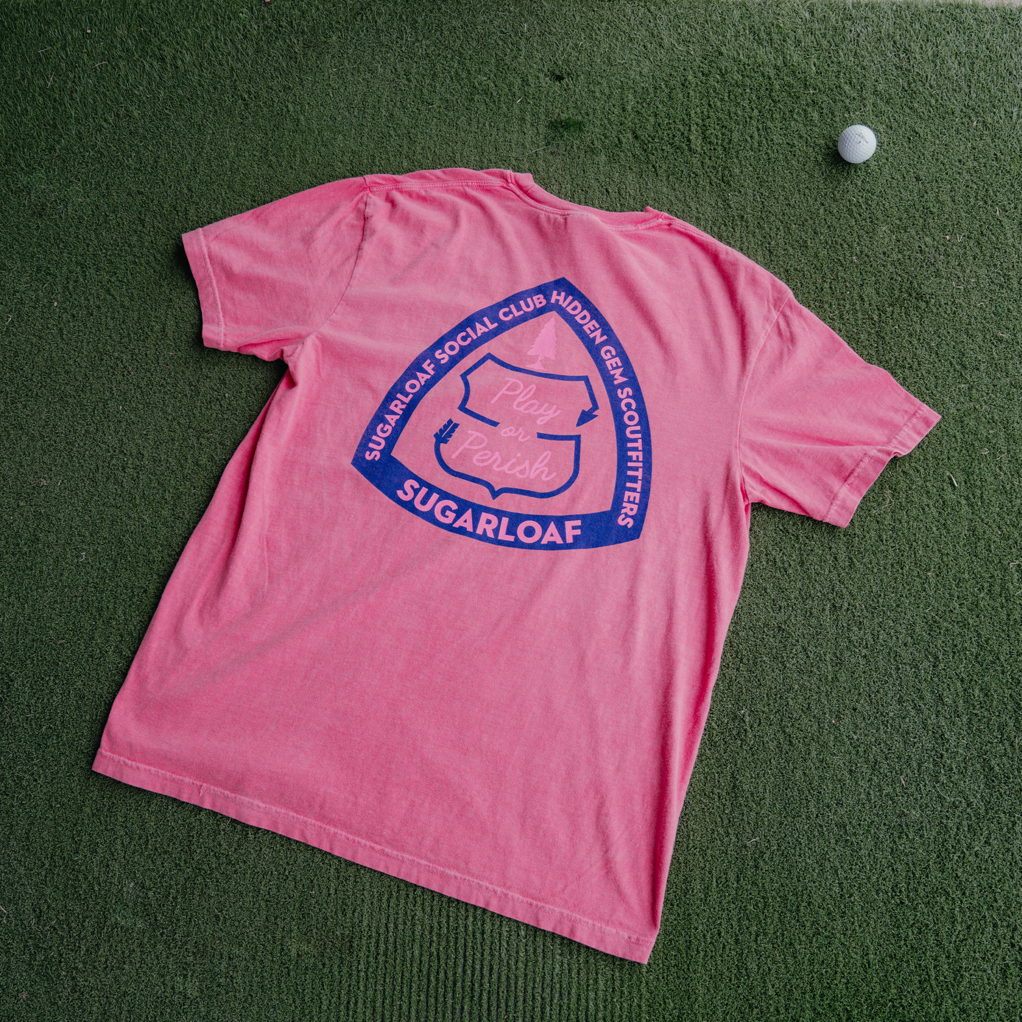 Play Or Perish Badge T-Shirt