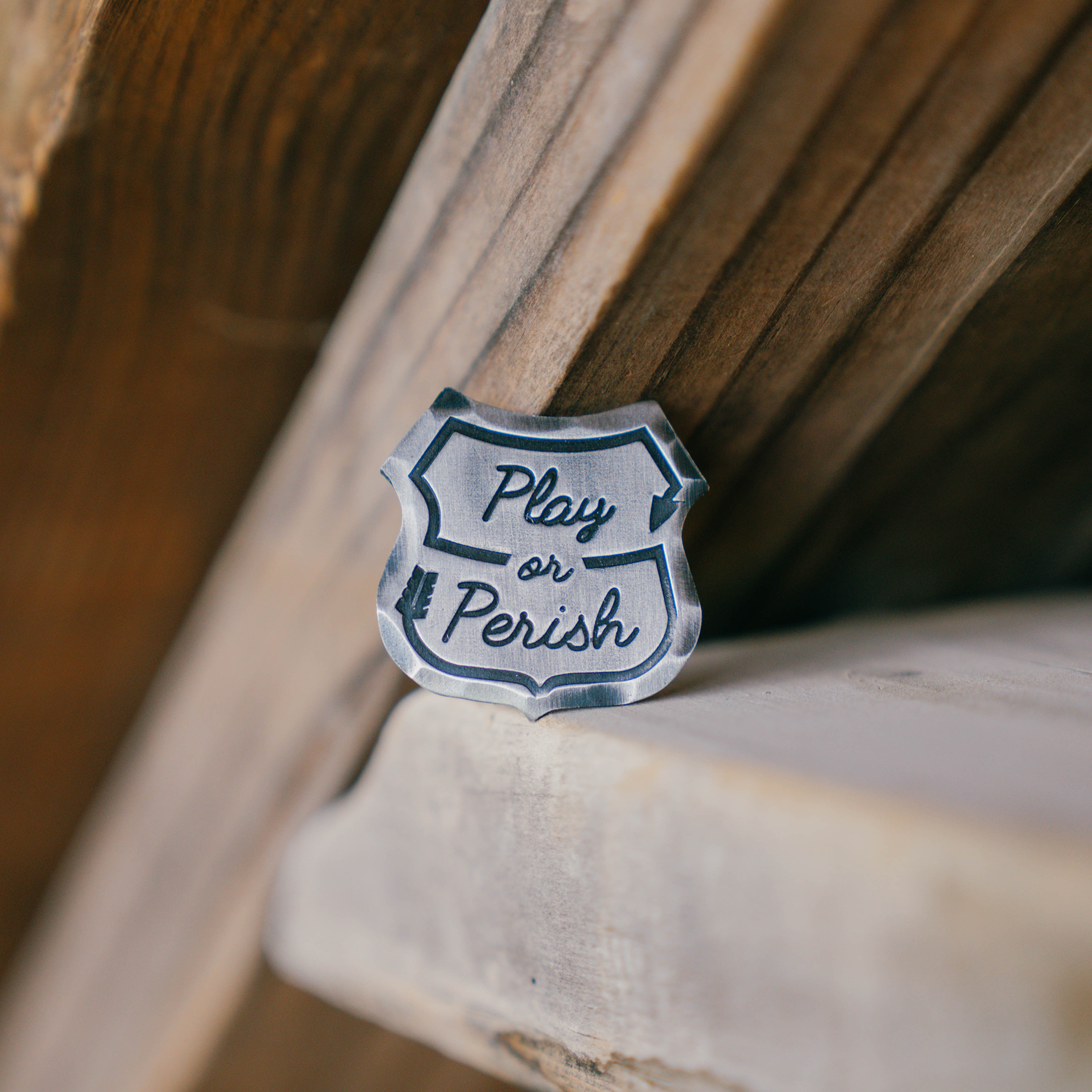 Play or Perish Ball Mark