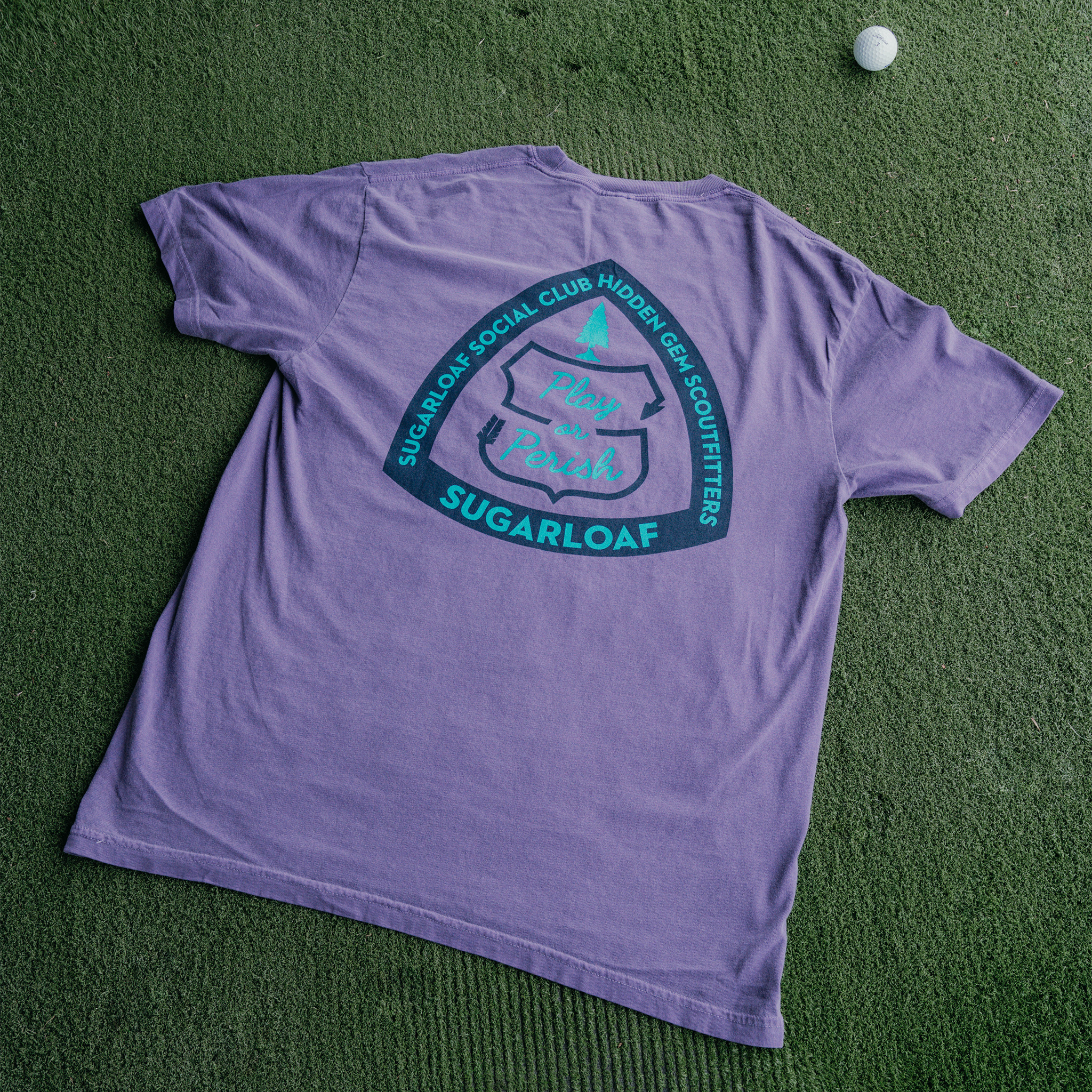 Play Or Perish Badge T-Shirt