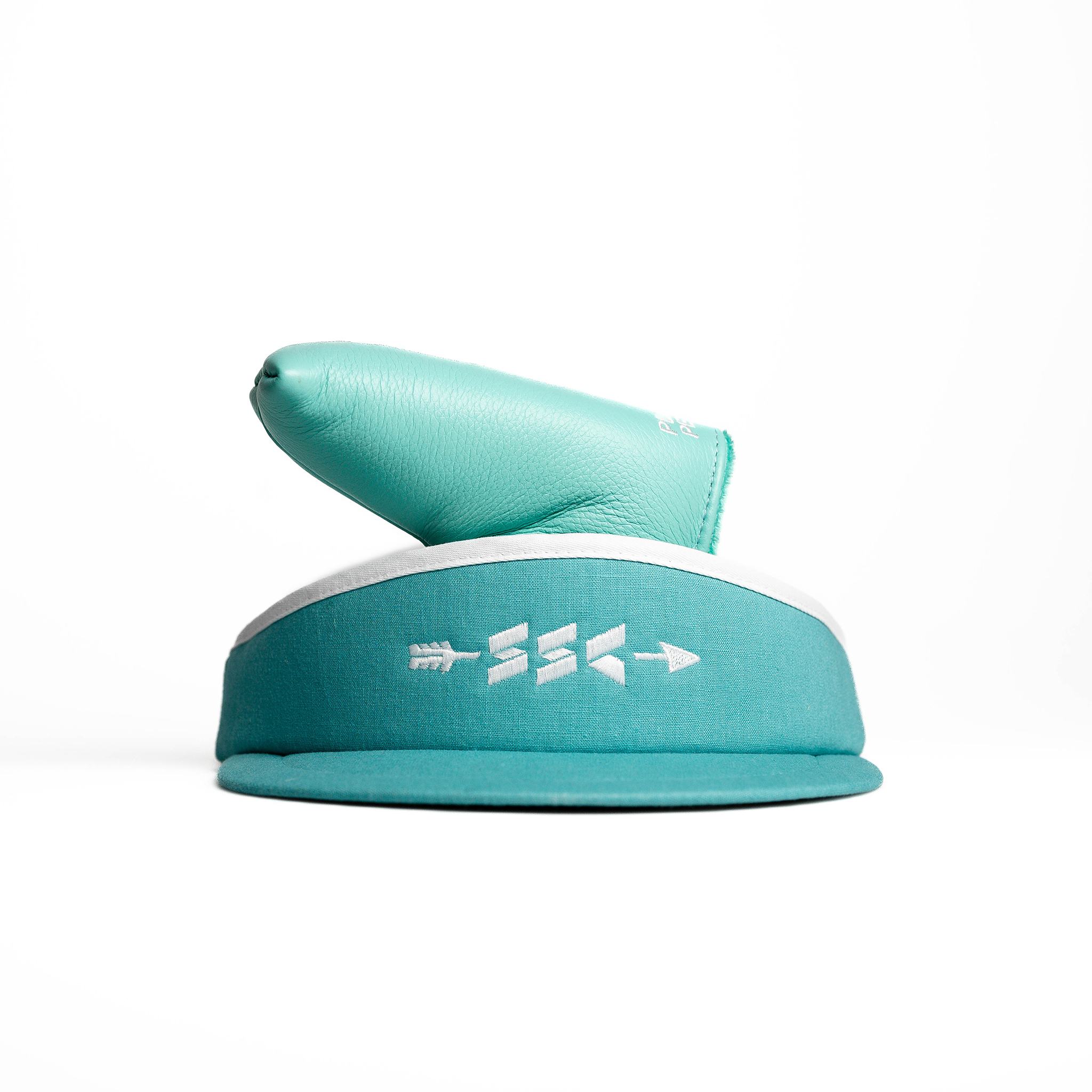 Breakfast Blue High Crown Visor
