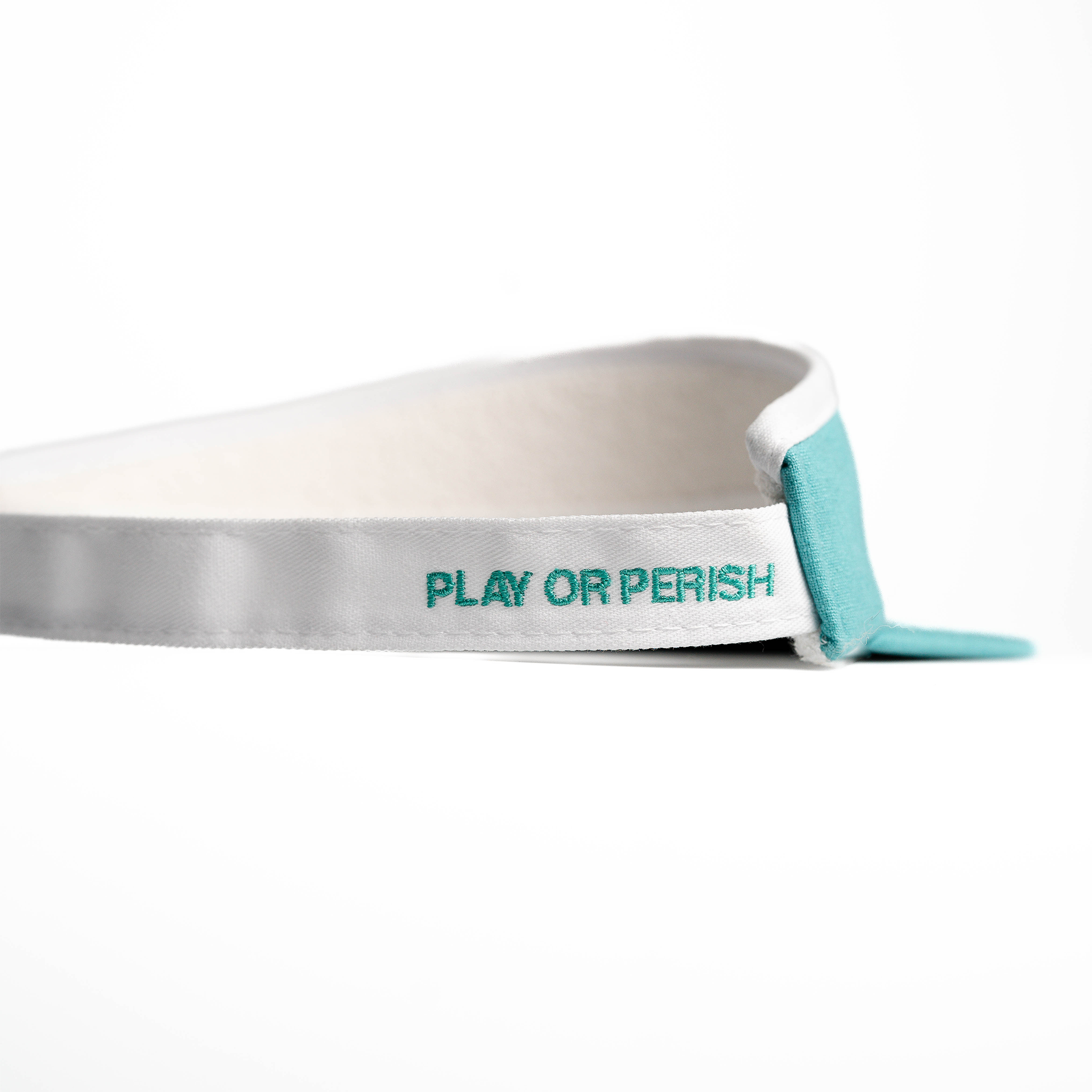 Breakfast Blue High Crown Visor