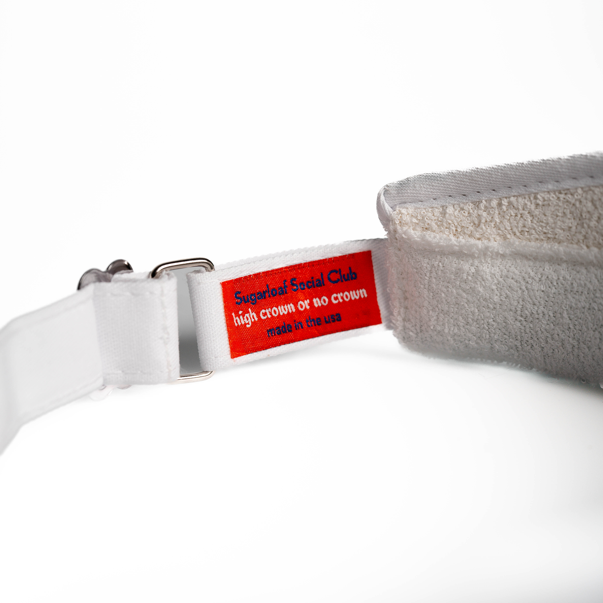 Breakfast Blue High Crown Visor