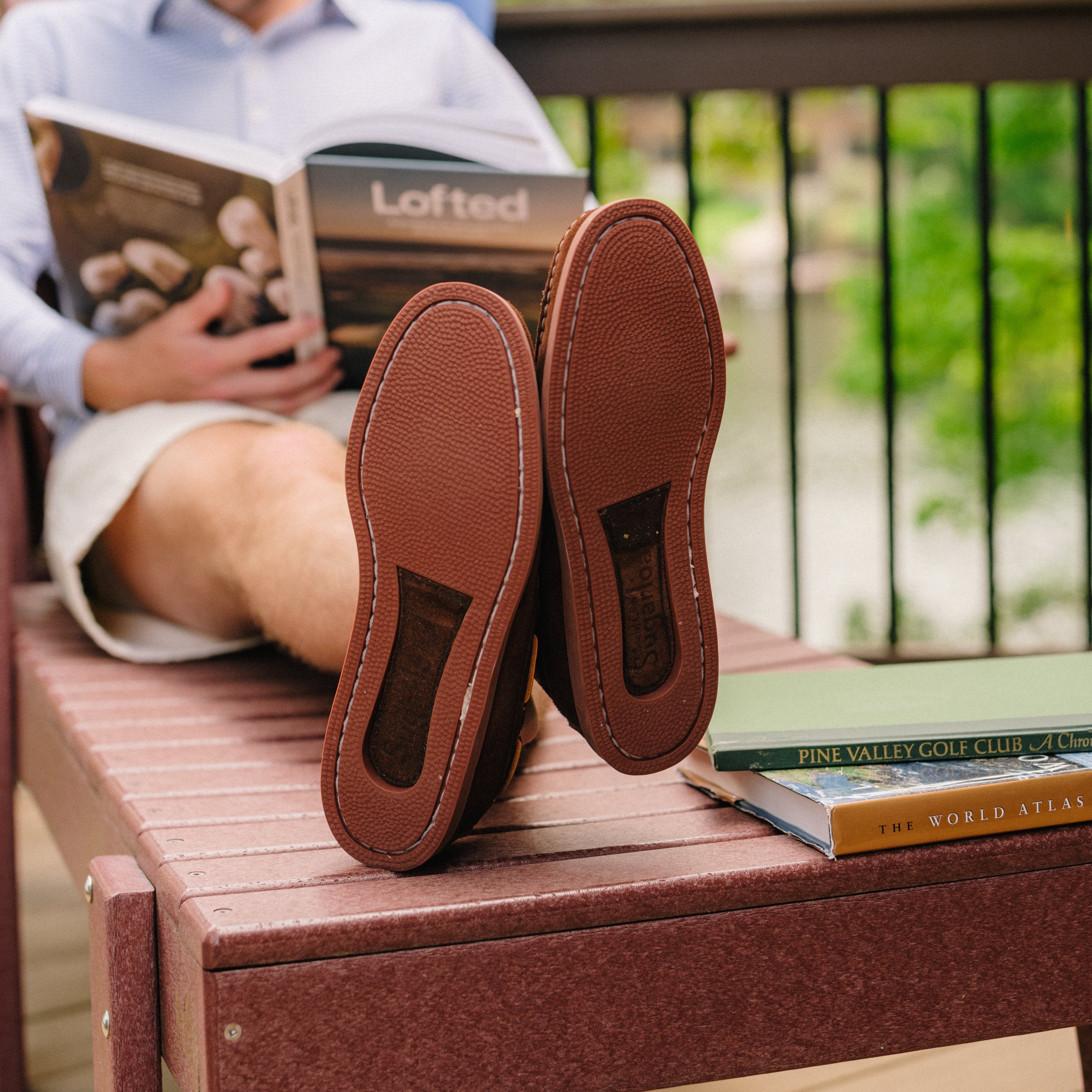 The Sugar-Loafer Suede Boat Shoe