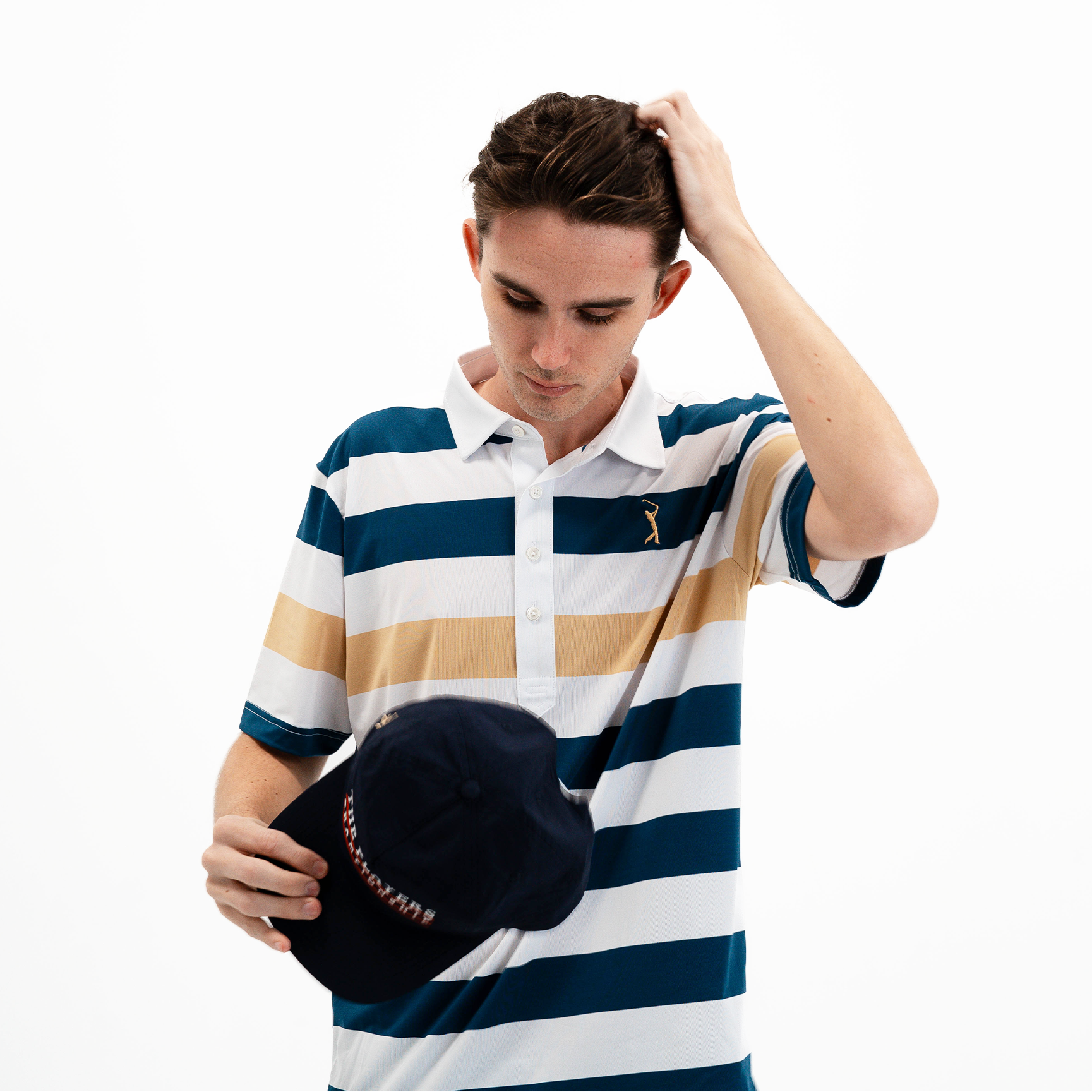 THE PLAYERS x SSC Big Stripe Sport Polo