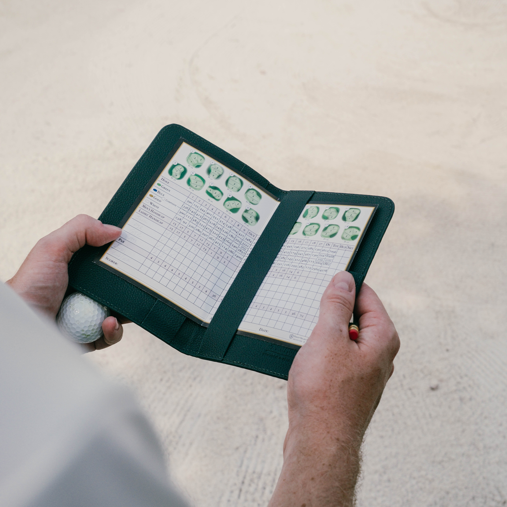 Leather Scorecard Holder