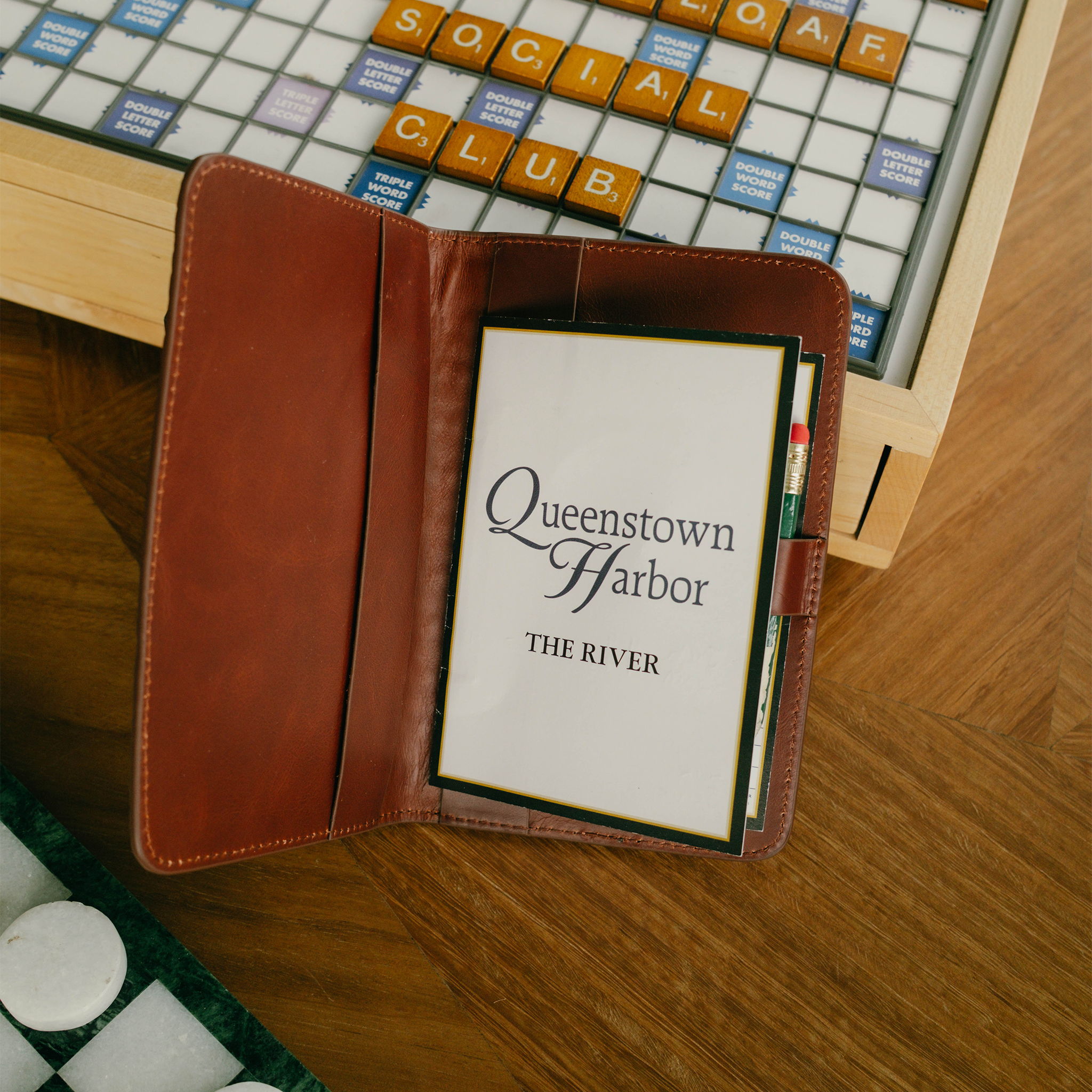 Leather Scorecard Holder