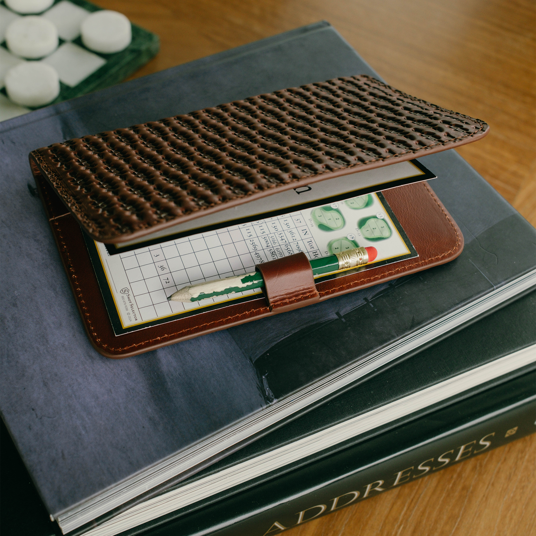 Leather Scorecard Holder
