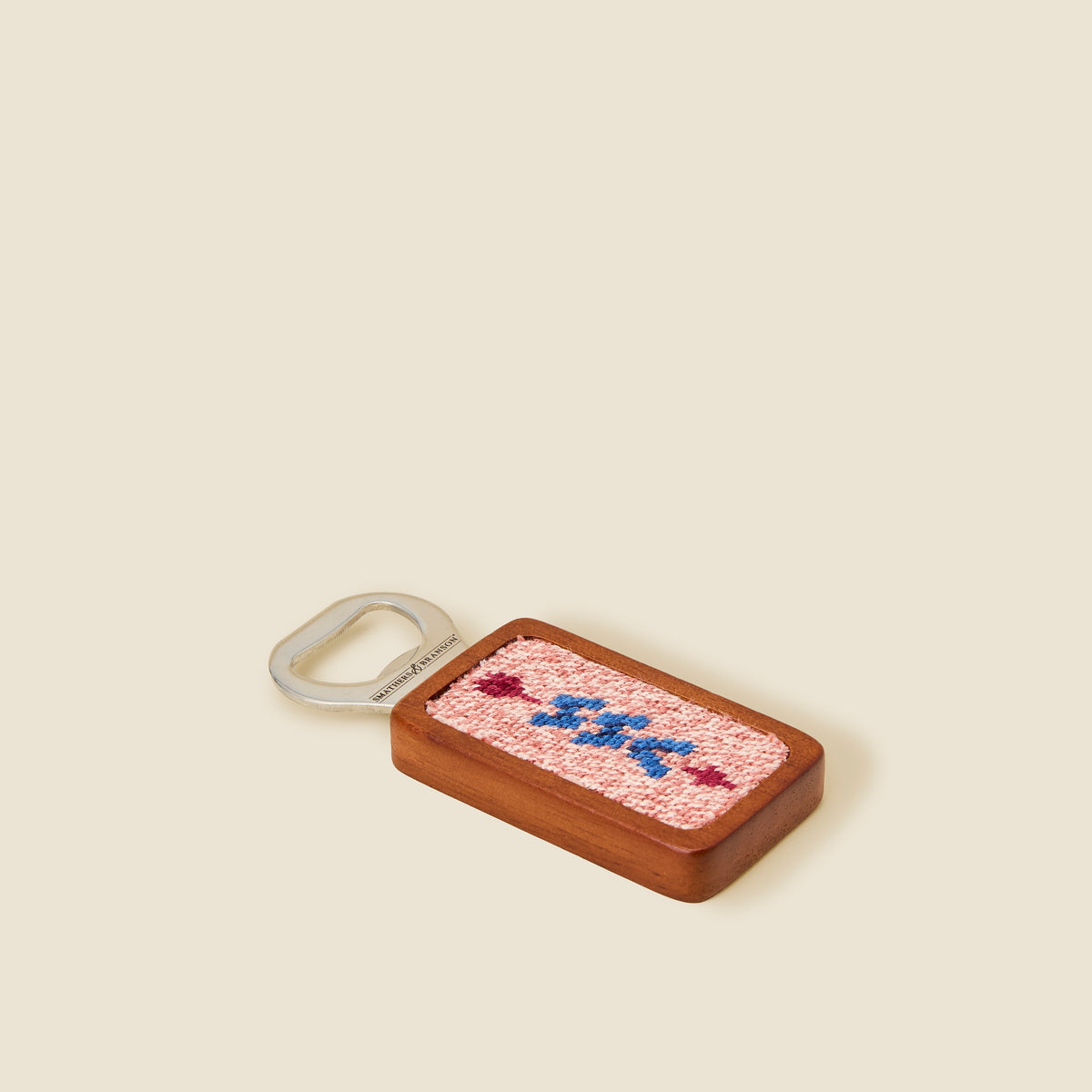 "Nantucket Red" Needlepoint Bottle Opener