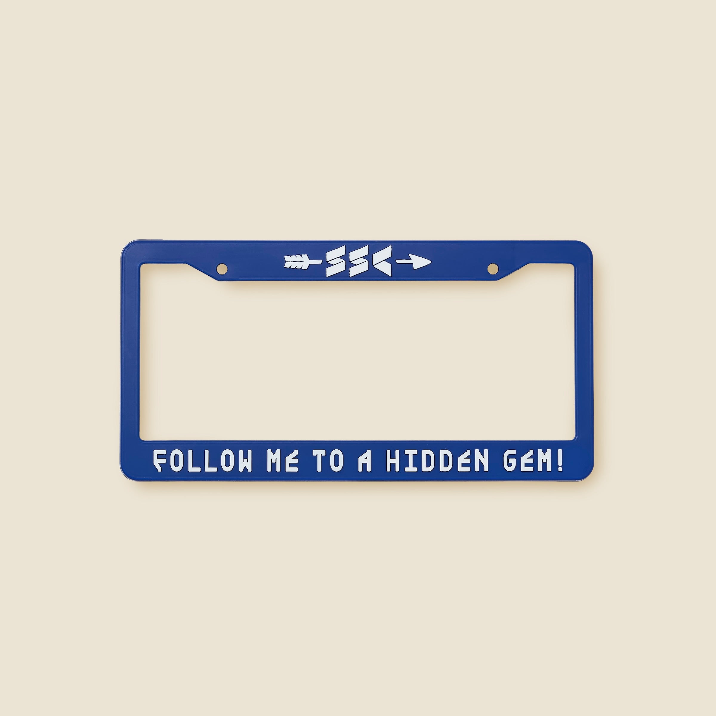 SSC License Plate Cover