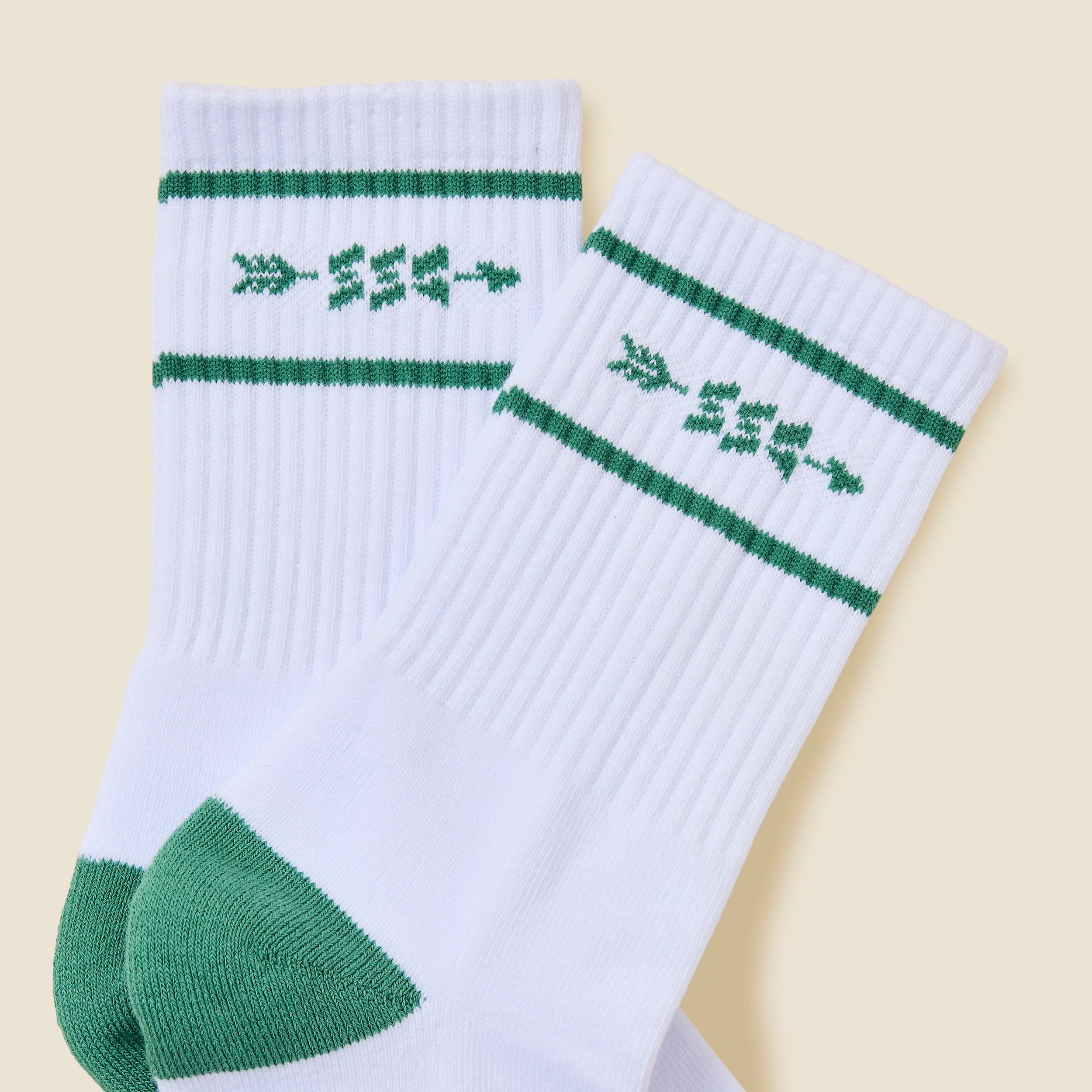 Green Arrow Crew Socks