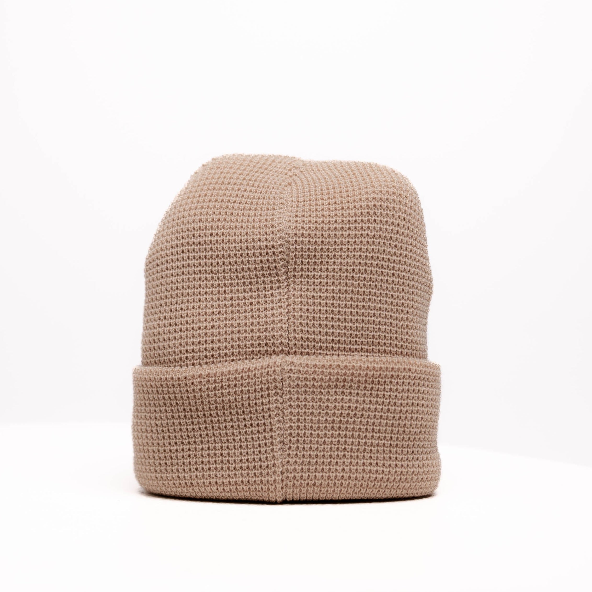 Arrow Waffle Knit Acrylic Beanie