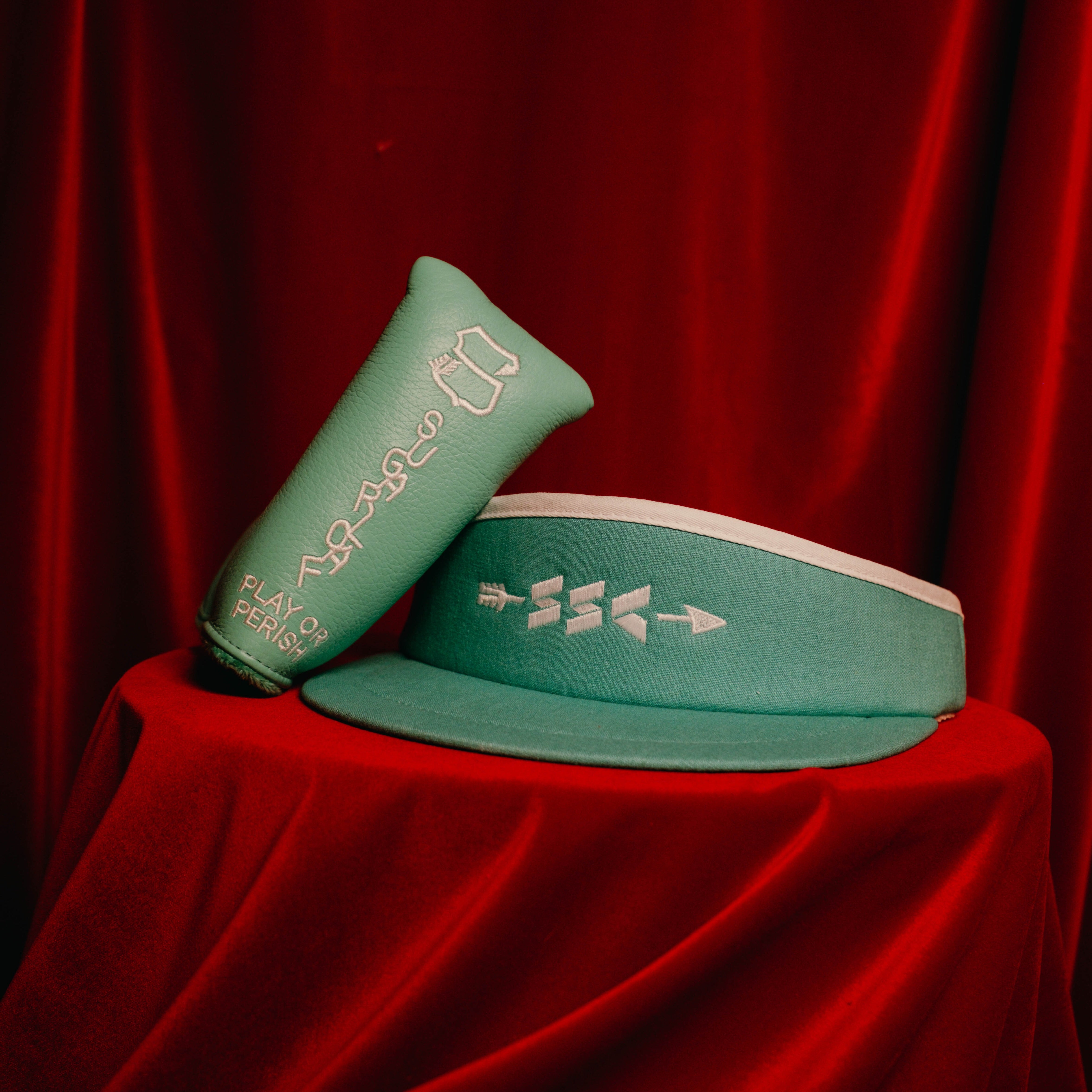 Breakfast Blue Blade Putter Cover