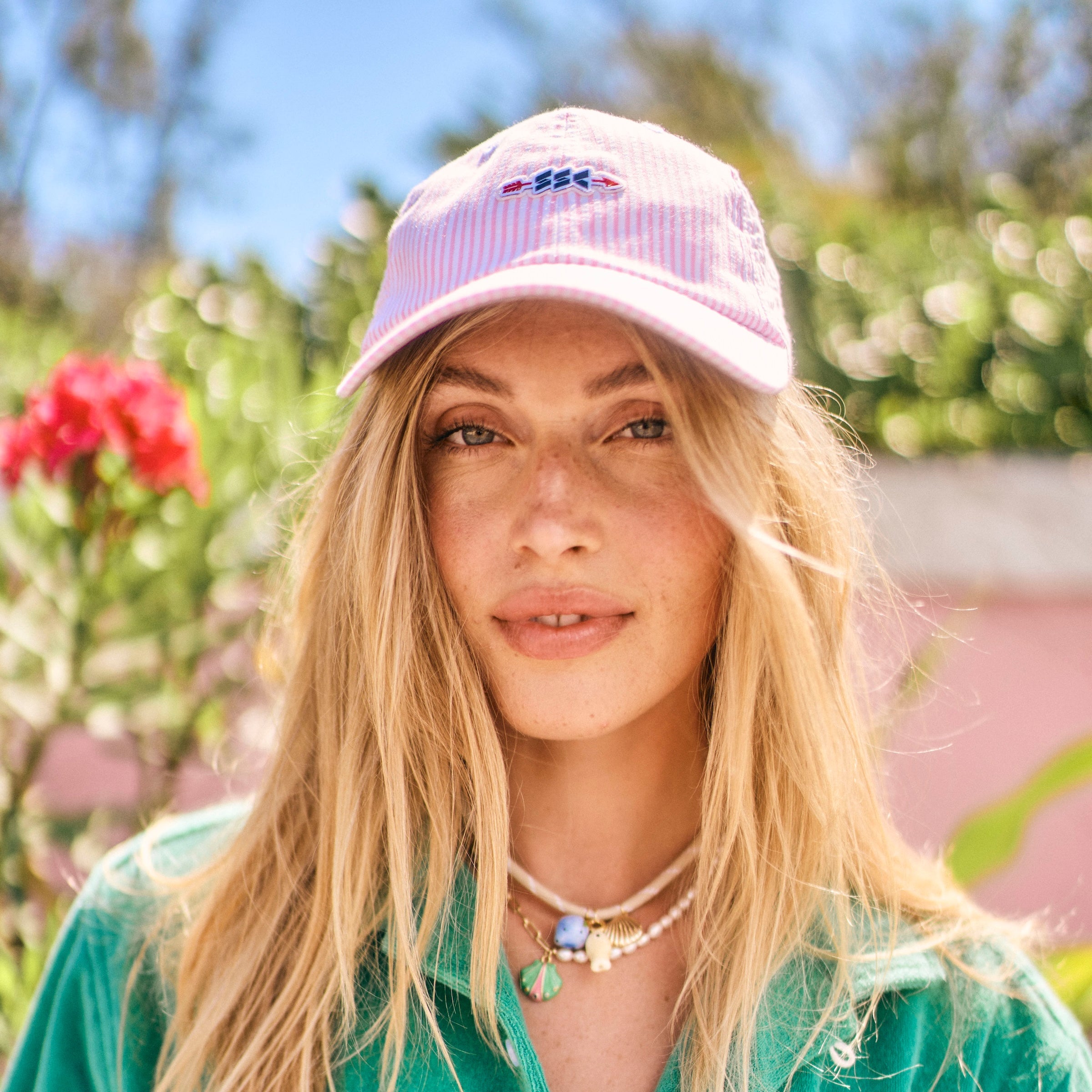 Women's Seersucker Hat