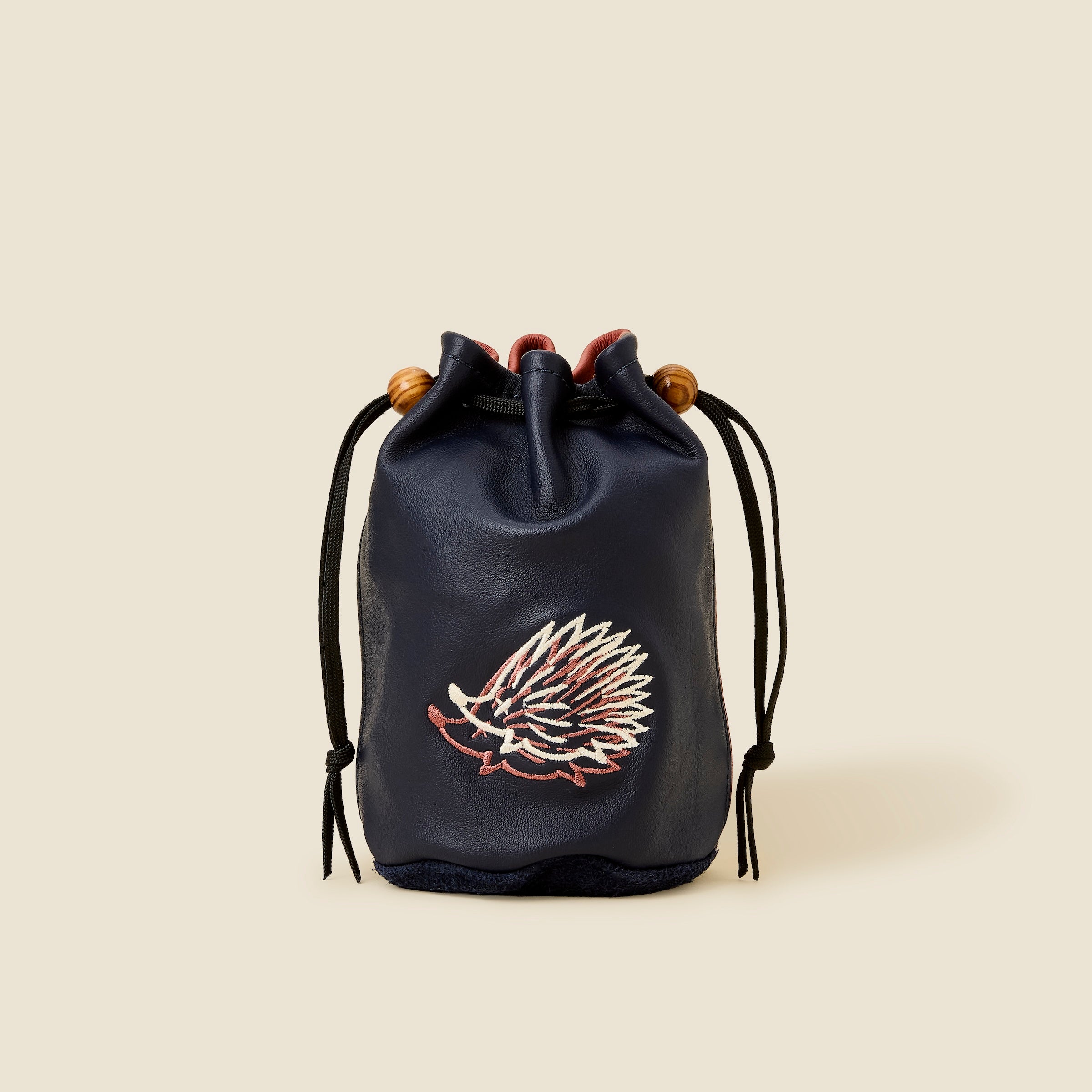 SSC x Clubhaus Valuables Pouch | Leather Golf Ball Bag