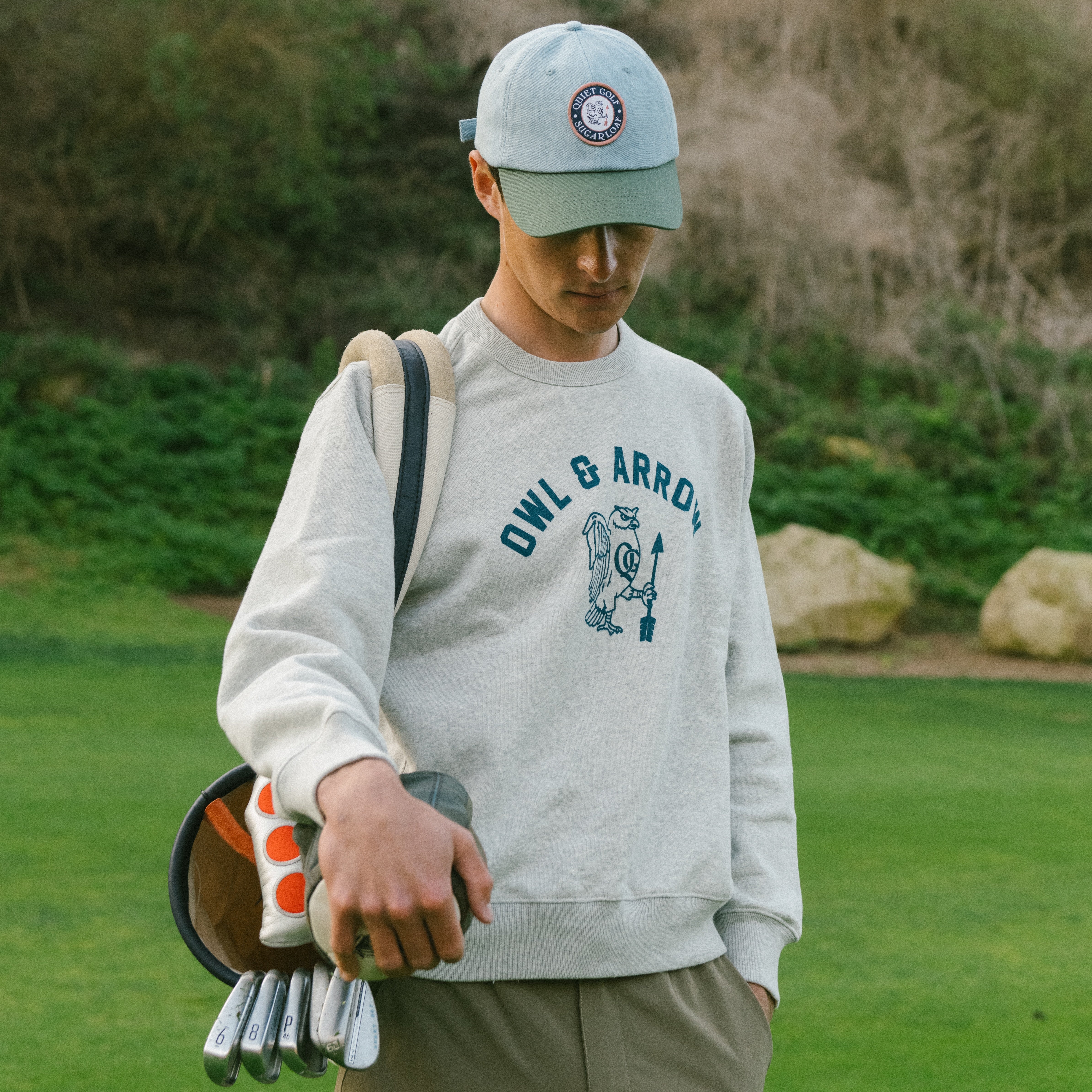 Quiet Golf x SSC Crewneck