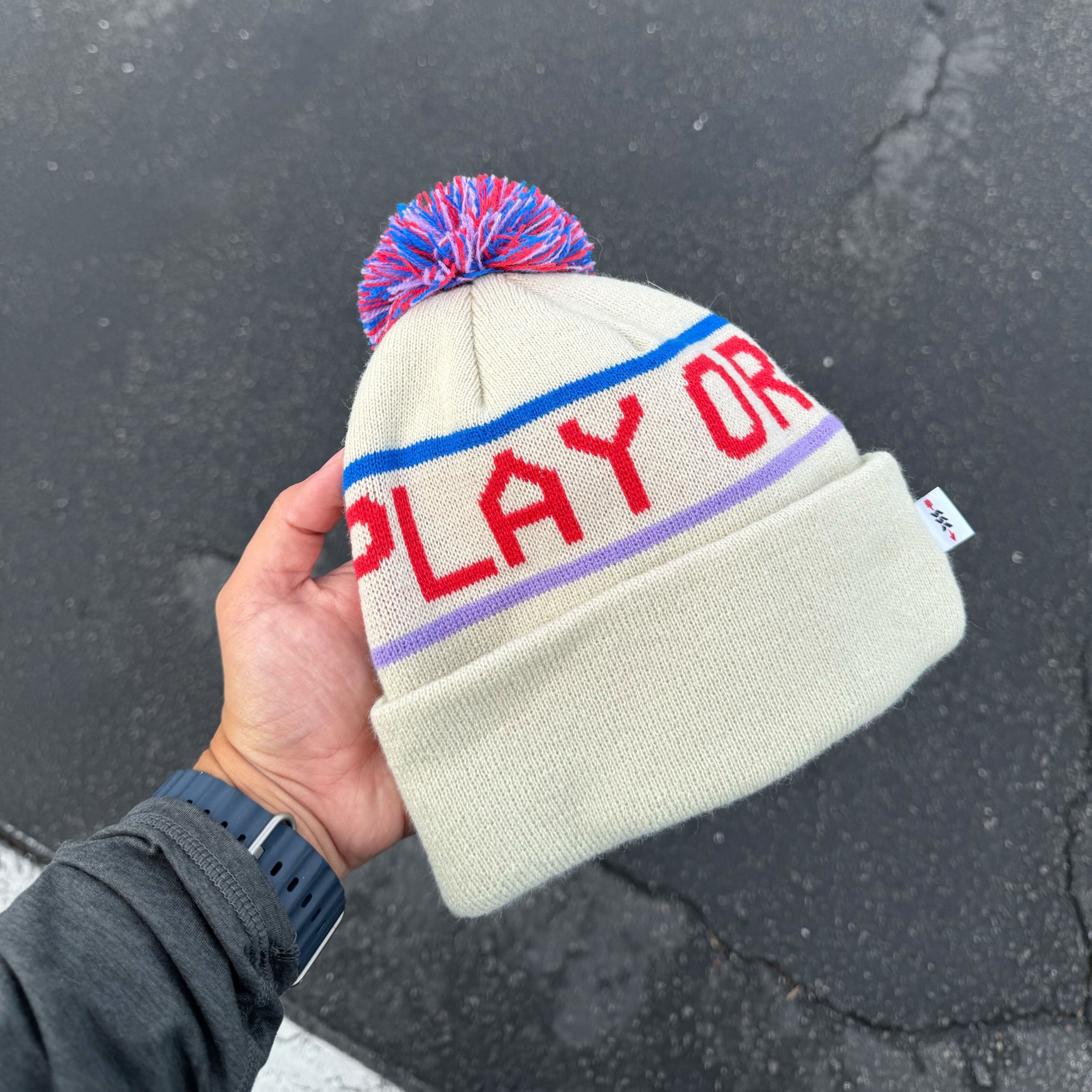 Play or Perish Pom Beanie - view 3