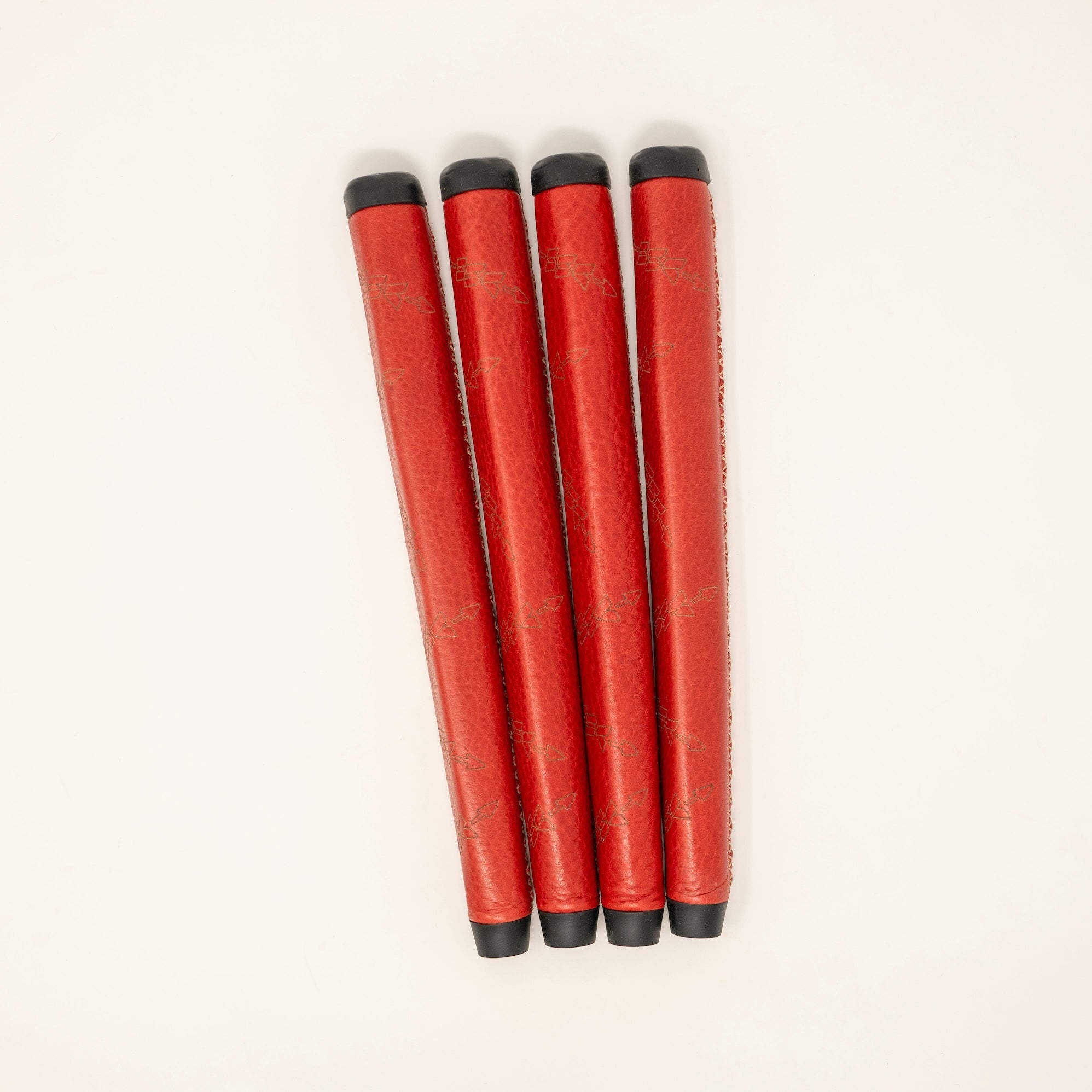 Red SSC Arrow Leather Putter Grip