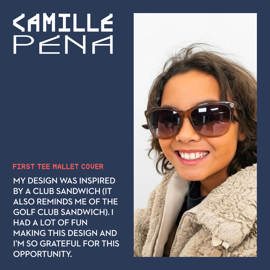 SSC x First Tee: Camille's Mallet Headcover