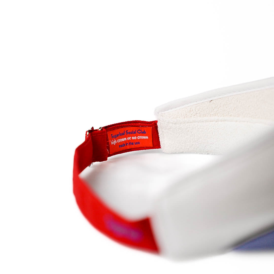 Colorblock High Crown Visor